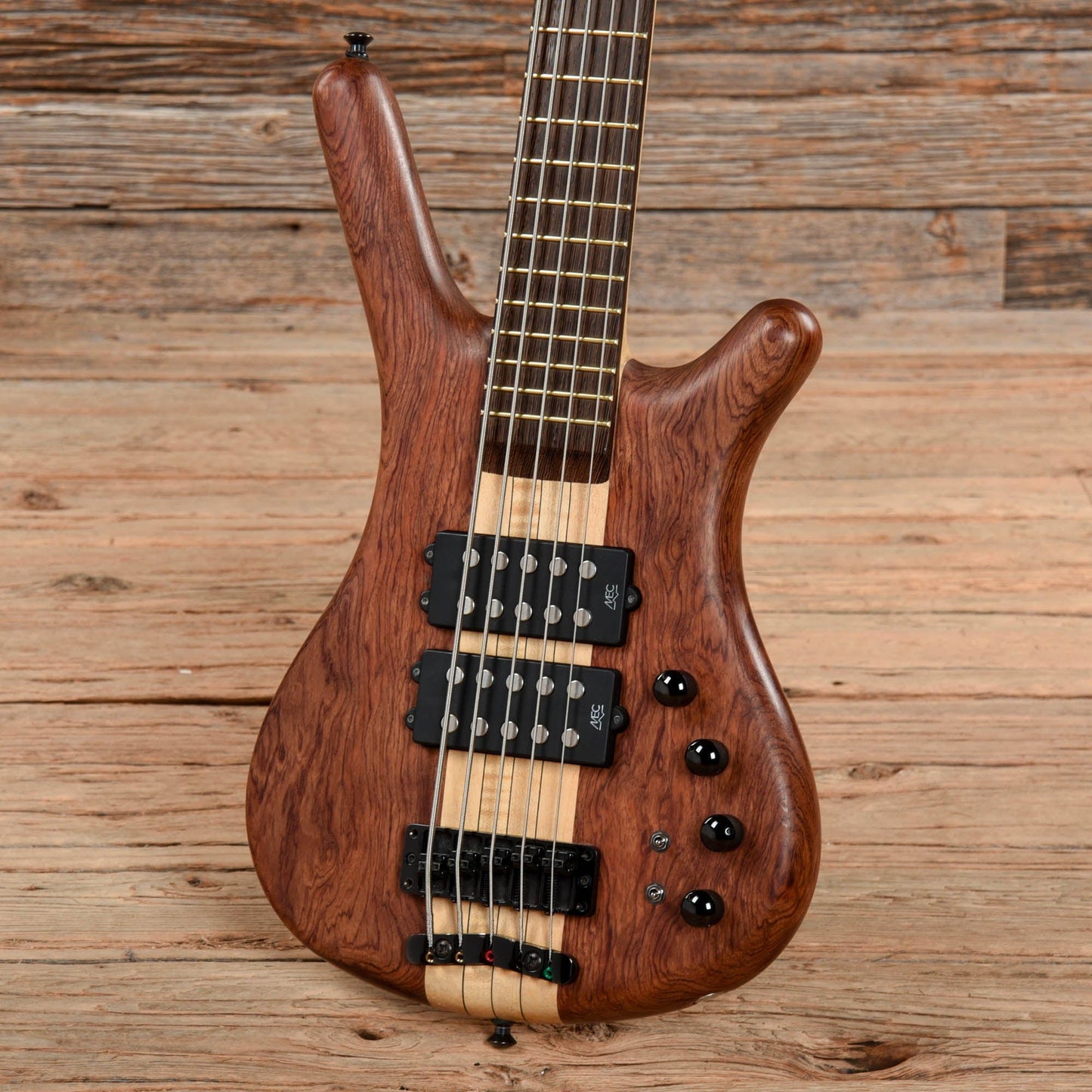 Warwick Corvette $$ NT Bubinga 5-String Natural 2008 Bass Guitars / 5-String or More