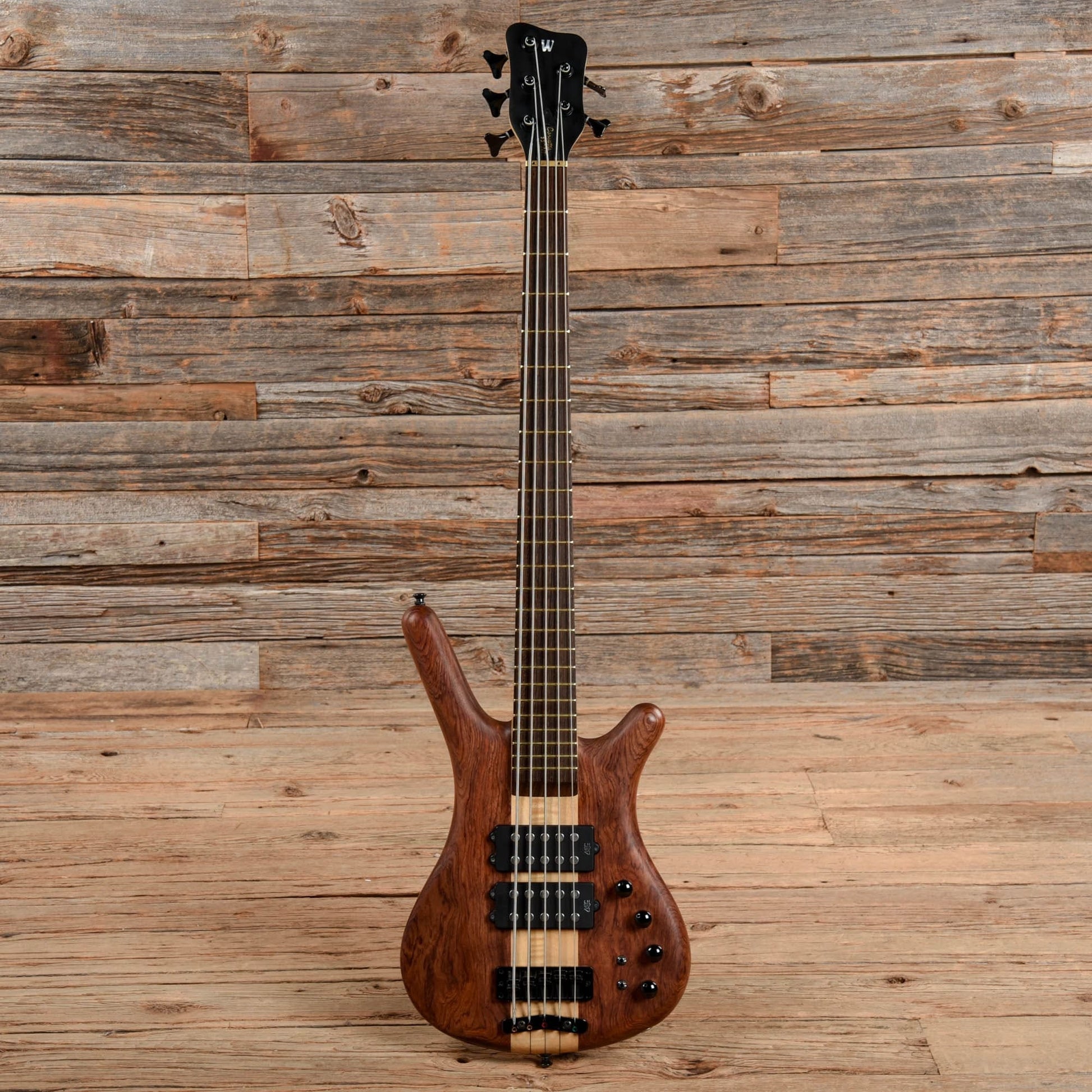 Warwick Corvette $$ NT Bubinga 5-String Natural 2008 Bass Guitars / 5-String or More