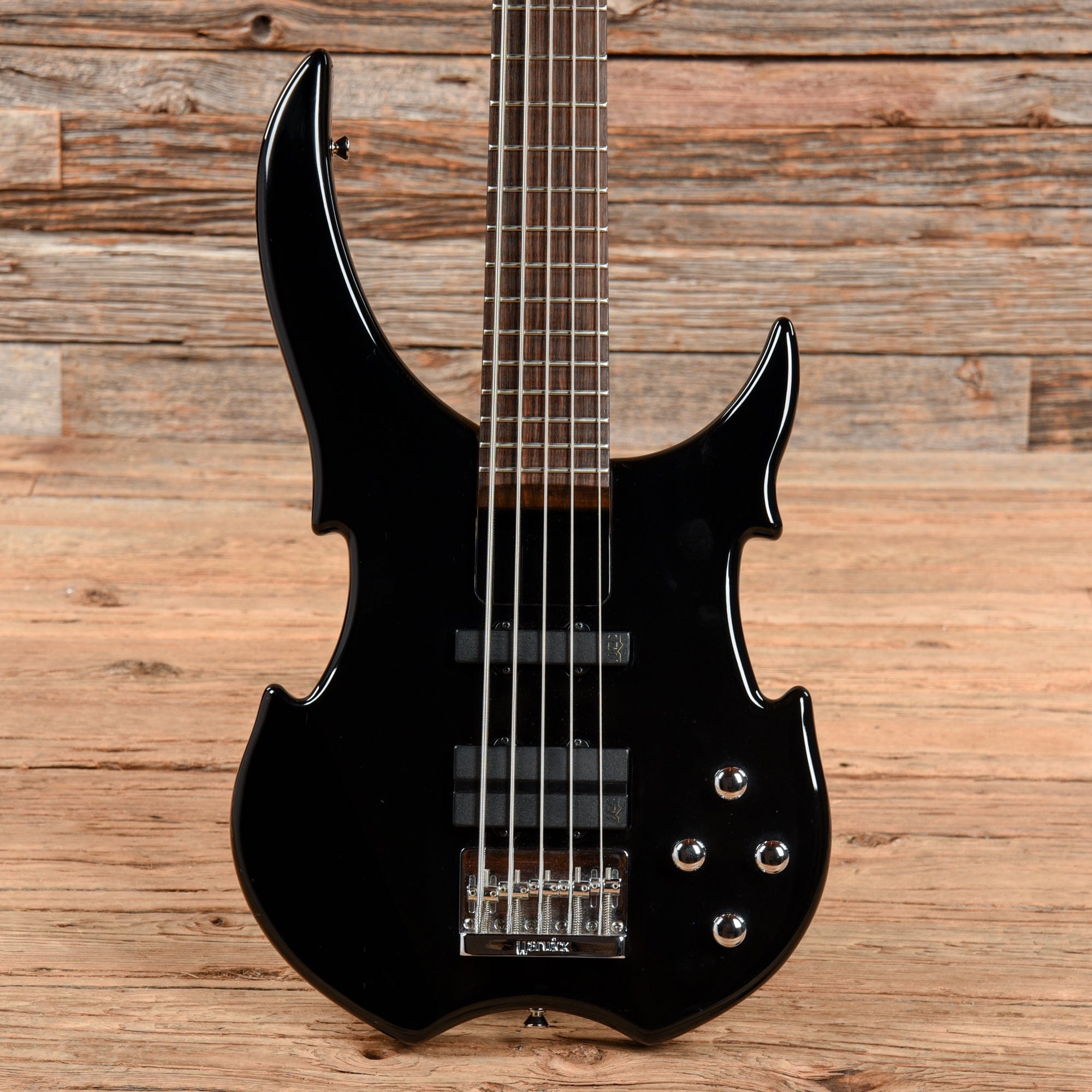 Warwick Rockbass Vampyre 5 Black 2003 – Chicago Music Exchange