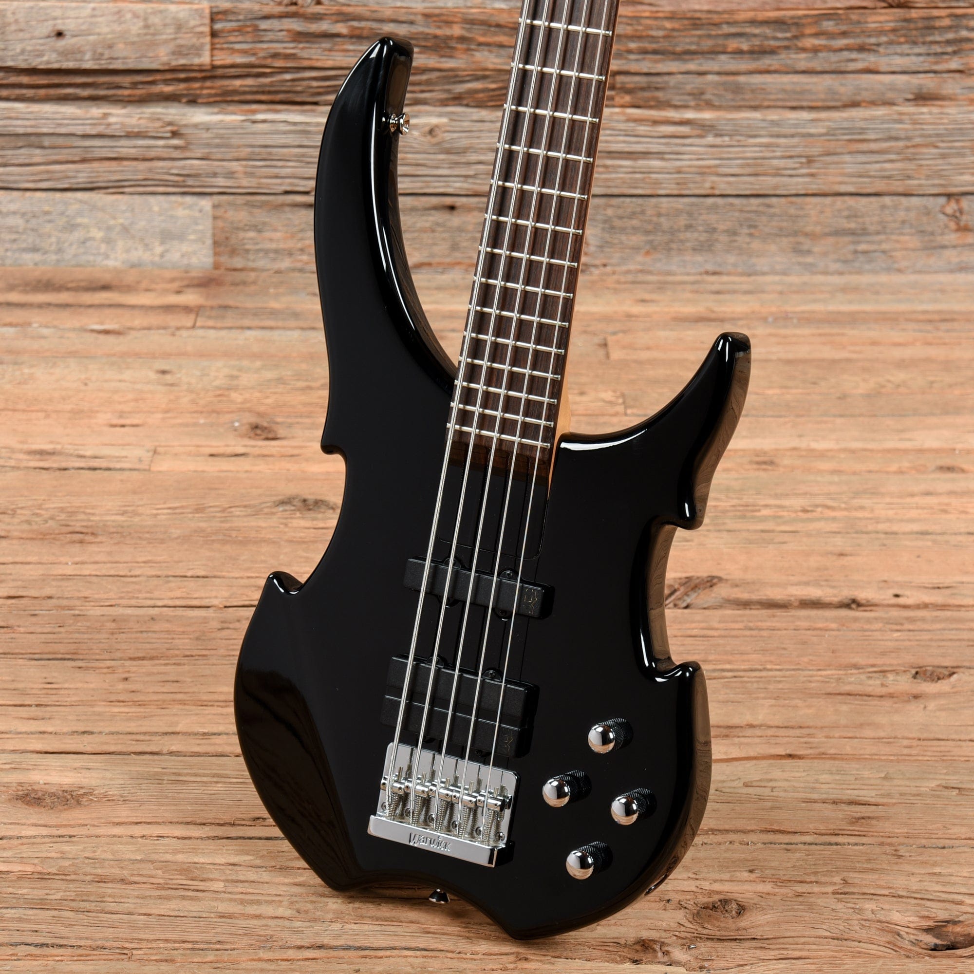 Warwick Rockbass Vampyre 5 Black 2003 – Chicago Music Exchange