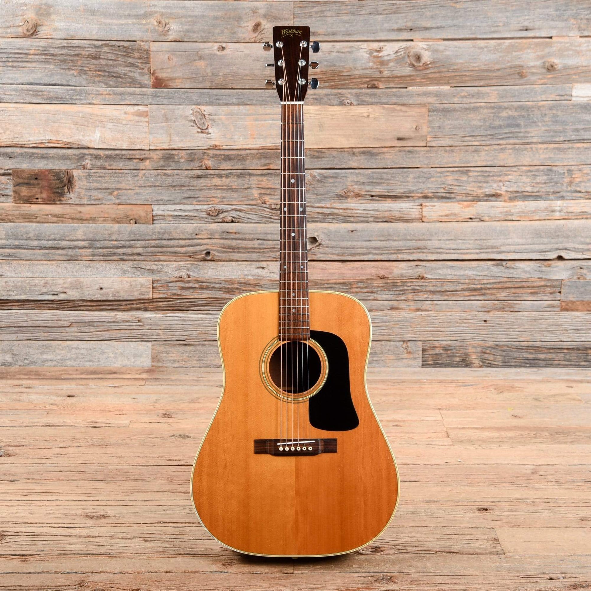 Washburn D-20 Natural 1980 Acoustic Guitars / Dreadnought