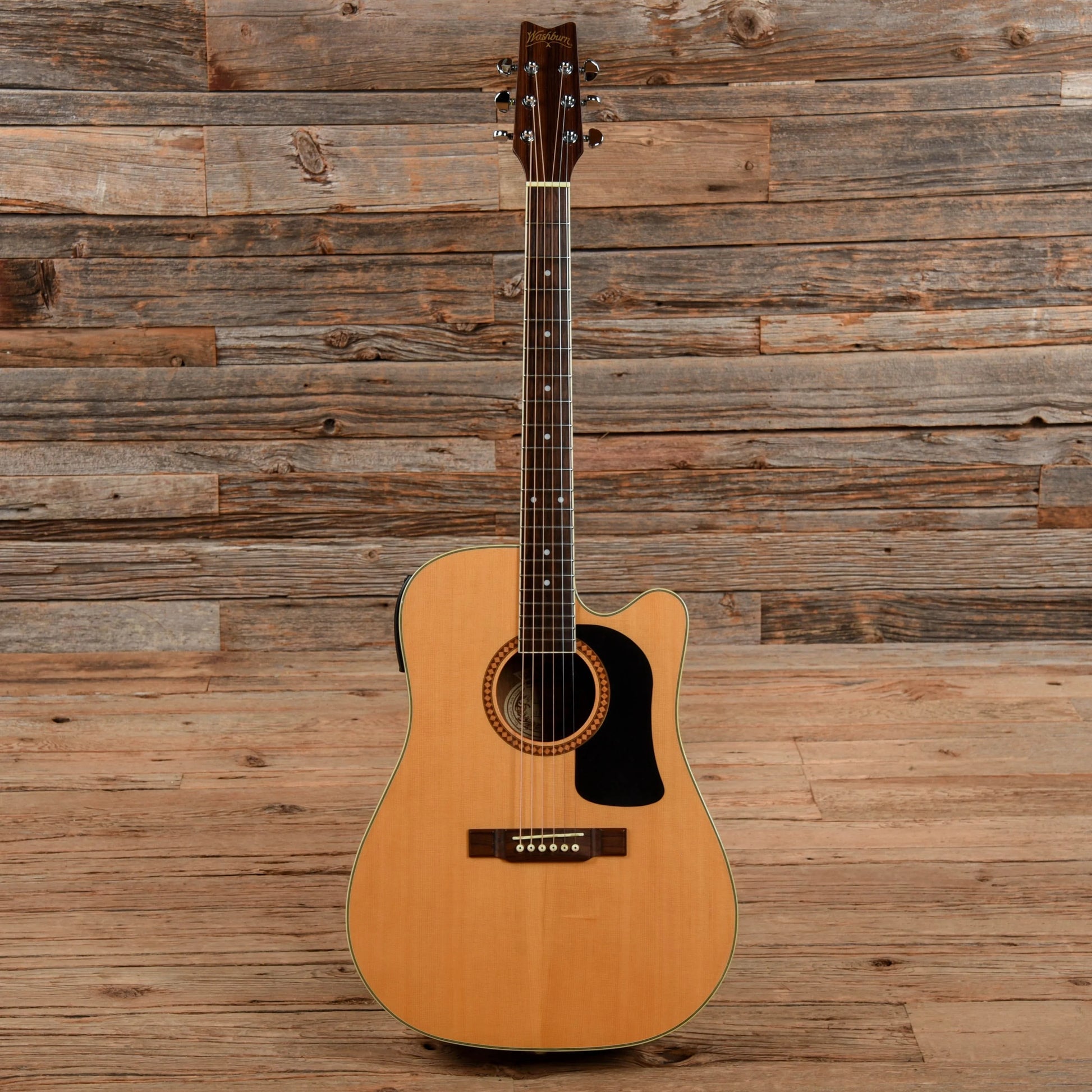 Washburn D10SCE Natural Acoustic Guitars / Dreadnought