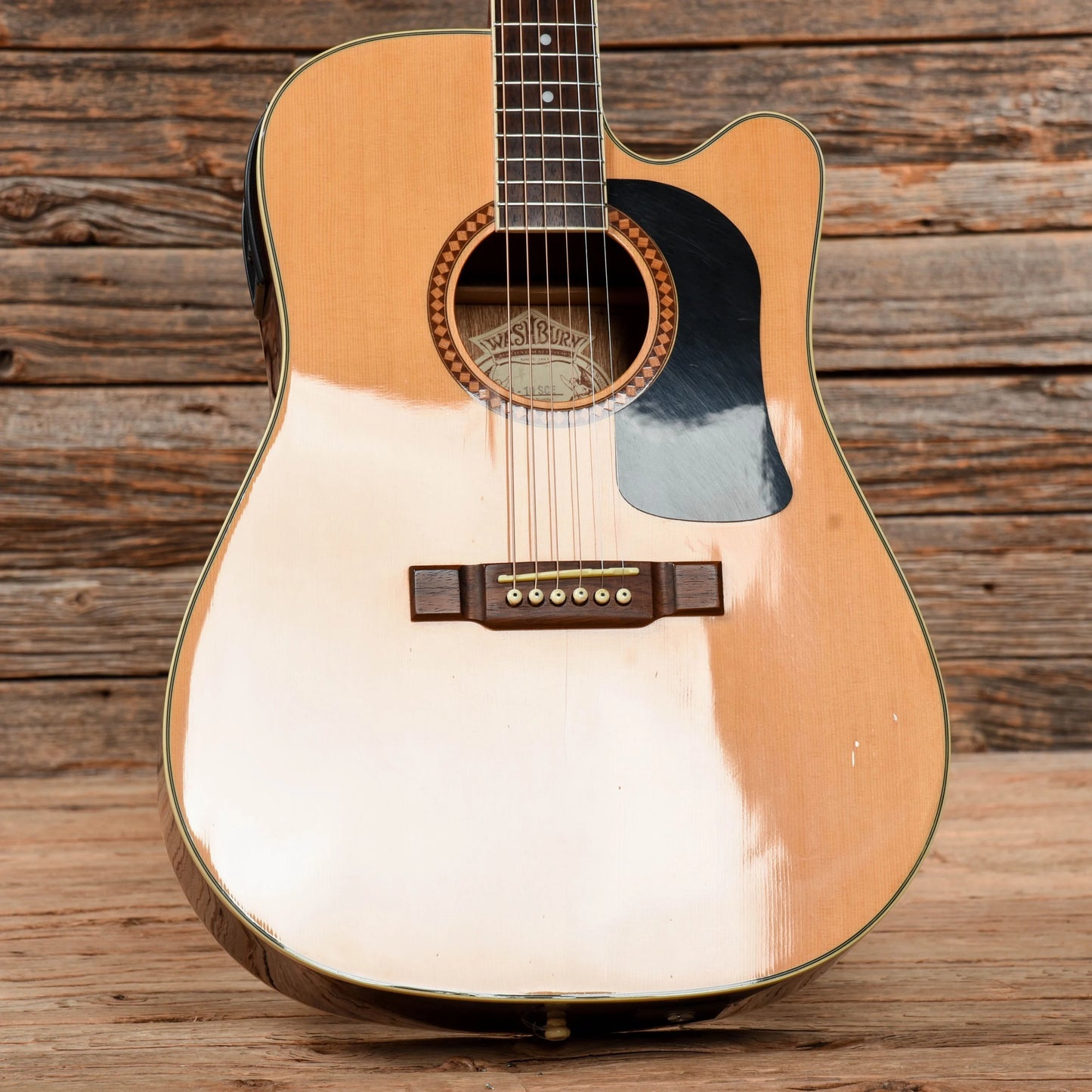 Washburn D10SCE Natural Acoustic Guitars / Dreadnought