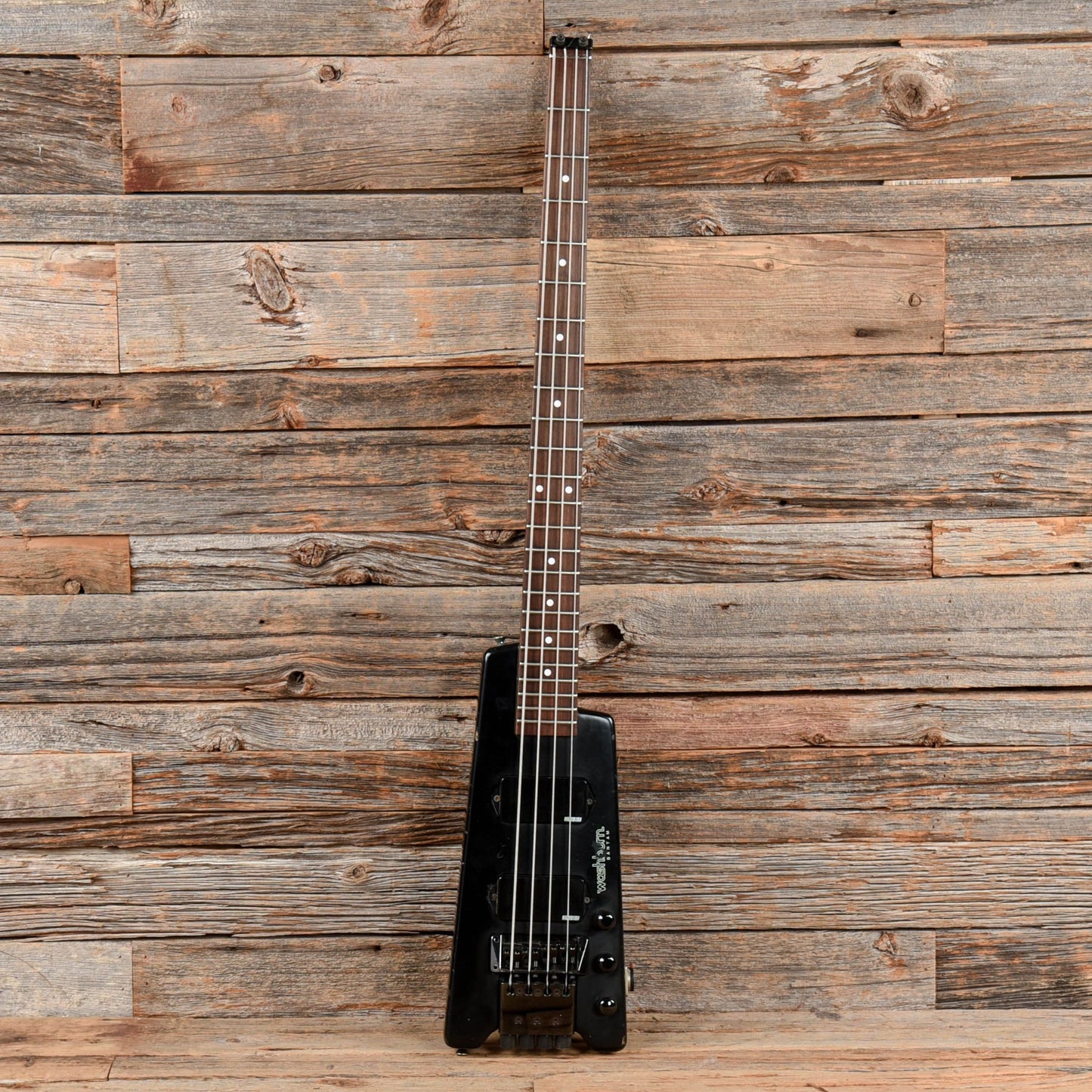 Washburn Bantam B60 Bass Black 1980s Bass Guitars / Short Scale