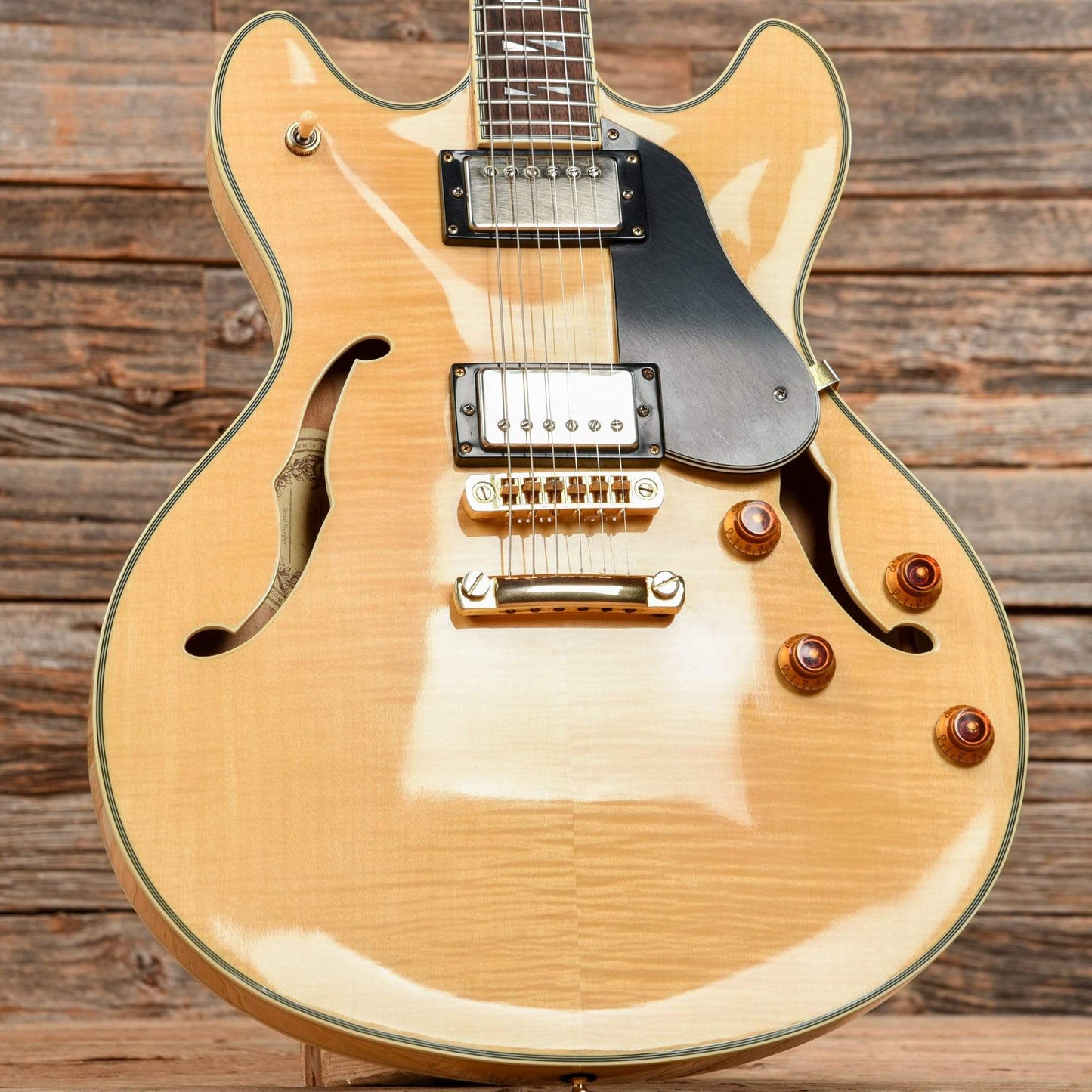 Washburn HB-35 Natural Electric Guitars / Semi-Hollow