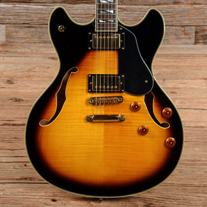 Washburn HB-35S Sunburst 1994 Electric Guitars / Semi-Hollow