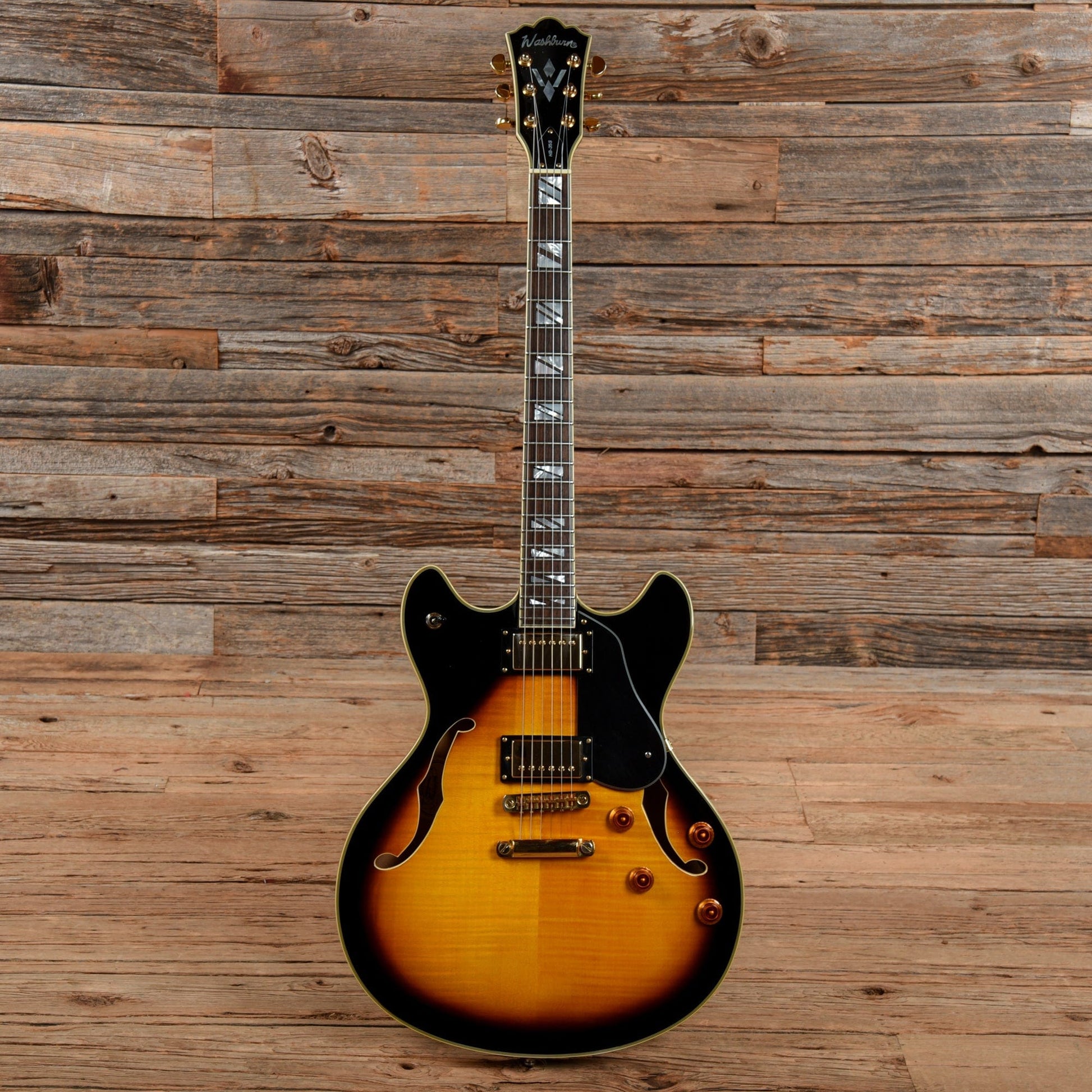 Washburn HB-35S Sunburst 1994 Electric Guitars / Semi-Hollow