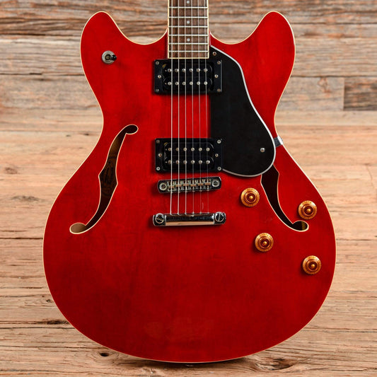 Washburn HB30 Cherry Electric Guitars / Semi-Hollow