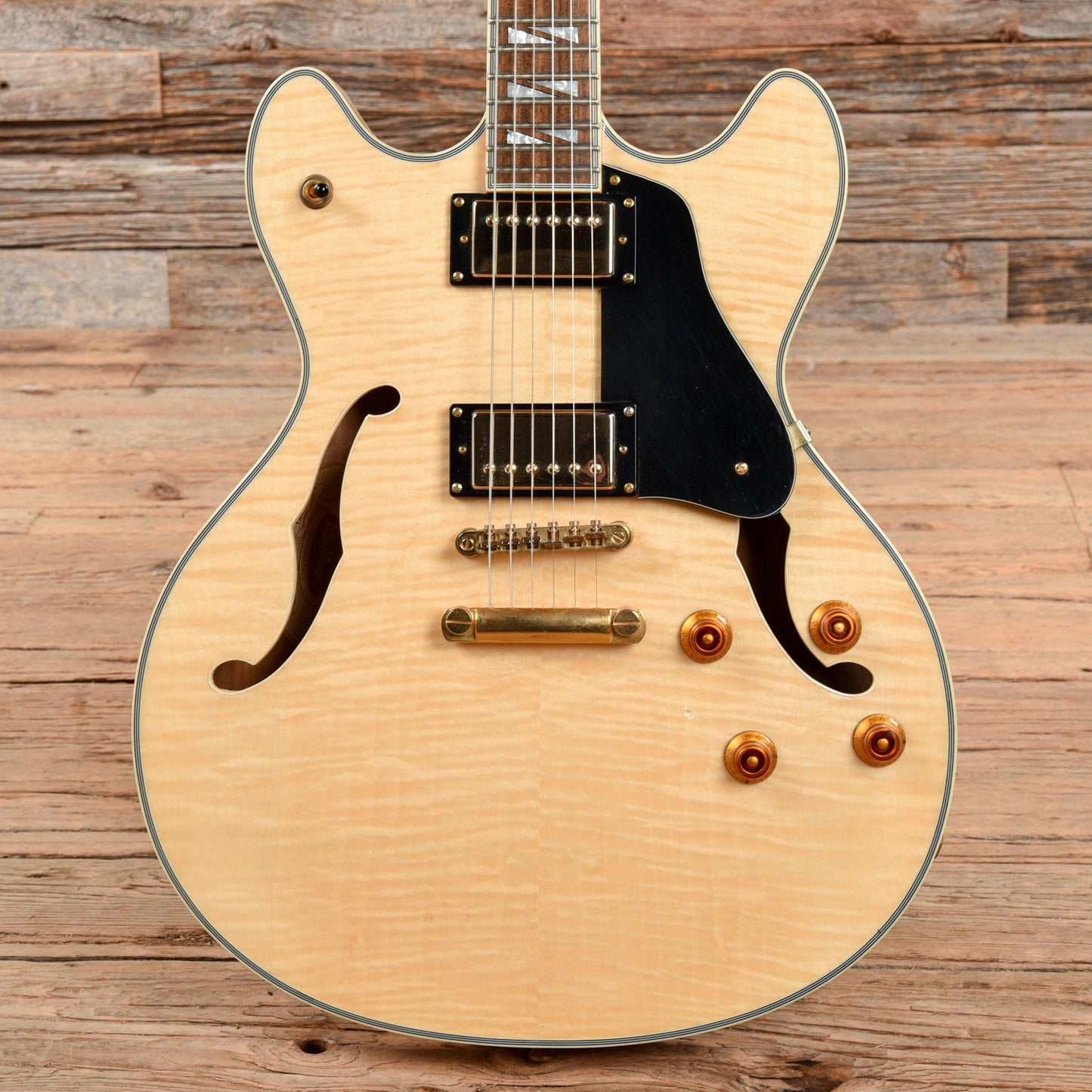 Washburn HB35 Natural Electric Guitars / Semi-Hollow