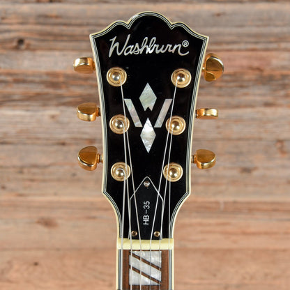 Washburn HB35 Natural Electric Guitars / Semi-Hollow