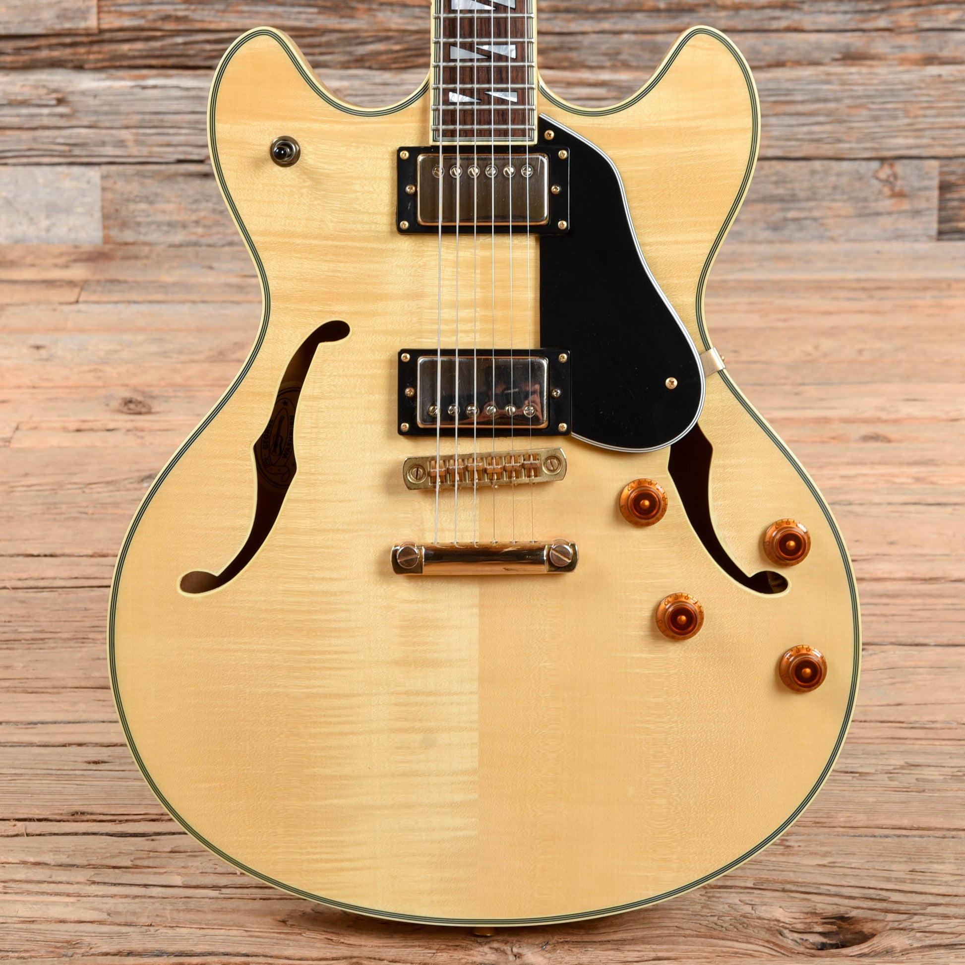 Washburn HB35S Natural Electric Guitars / Semi-Hollow