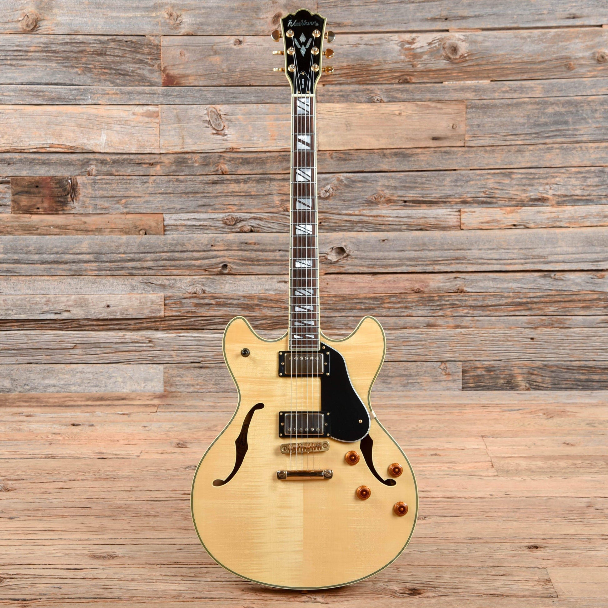 Washburn HB35S Natural Electric Guitars / Semi-Hollow