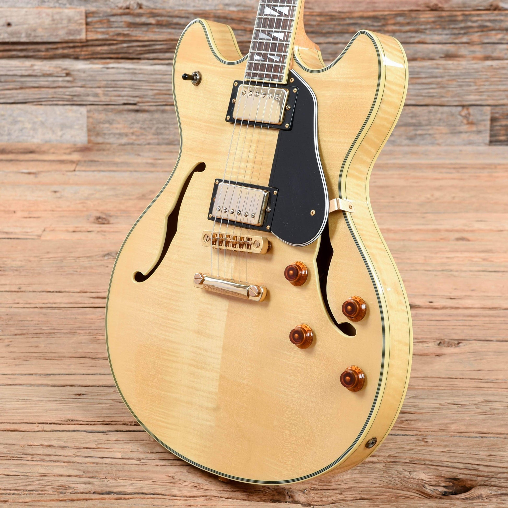 Washburn HB35S Natural Electric Guitars / Semi-Hollow