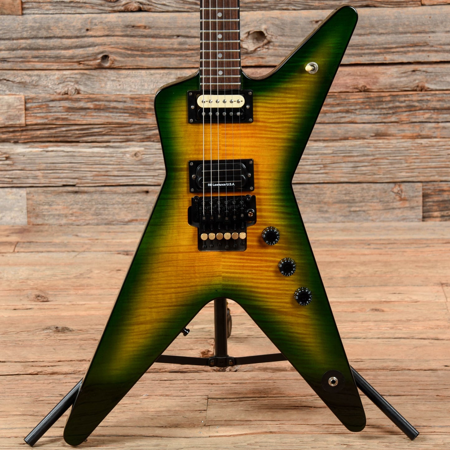 Washburn 333 Dimeslime Green Burst 1996 Electric Guitars / Solid Body