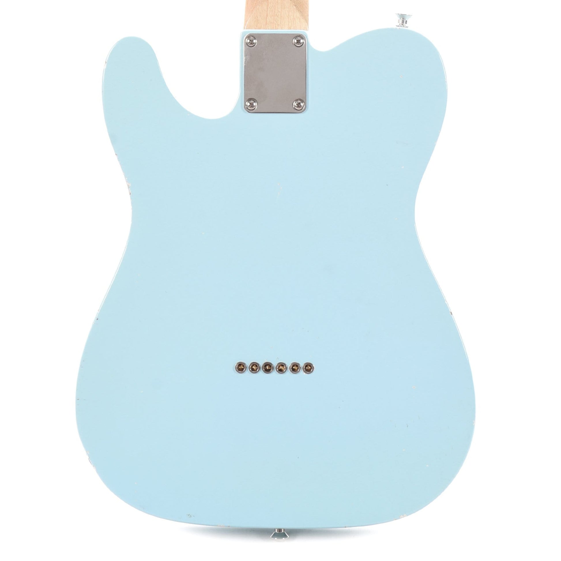 Waterslide T-Style Coodercaster Sonic Blue w/Mojo Lap Steel & Gold Foil Pickup Electric Guitars / Solid Body,Electric Guitars / Travel / Mini