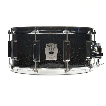 WFL III 6.5x14 Aluminum Snare Drum Black Sparkle Drums and Percussion / Acoustic Drums / Snare