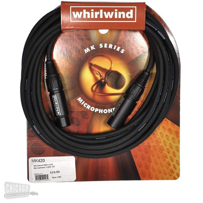 Whirlwind MK4 XLR 20' Microphone Cable Accessories / Cables