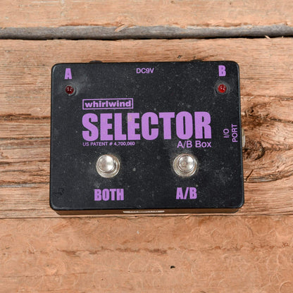 Whirlwind Selector A/B Box Effects and Pedals / Controllers, Volume and Expression