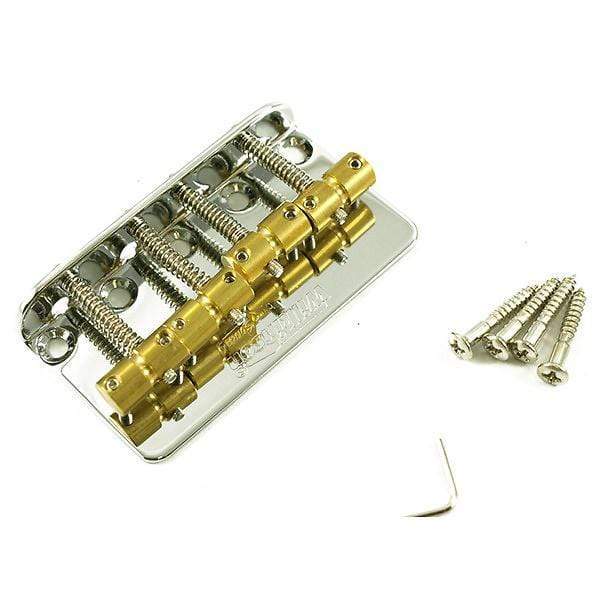 Wilkinson Bass Bridge Chrome Parts / Bass Guitar Parts