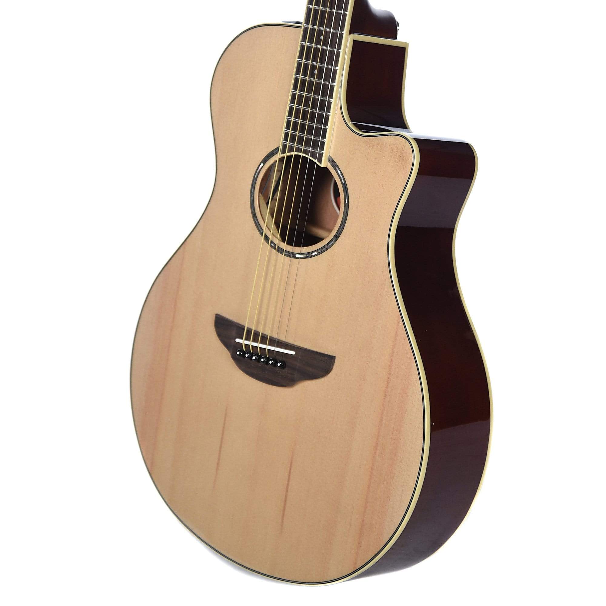 Yamaha APX600 Thinline Acoustic/Electric Guitar Natural Acoustic Guitars / Built-in Electronics