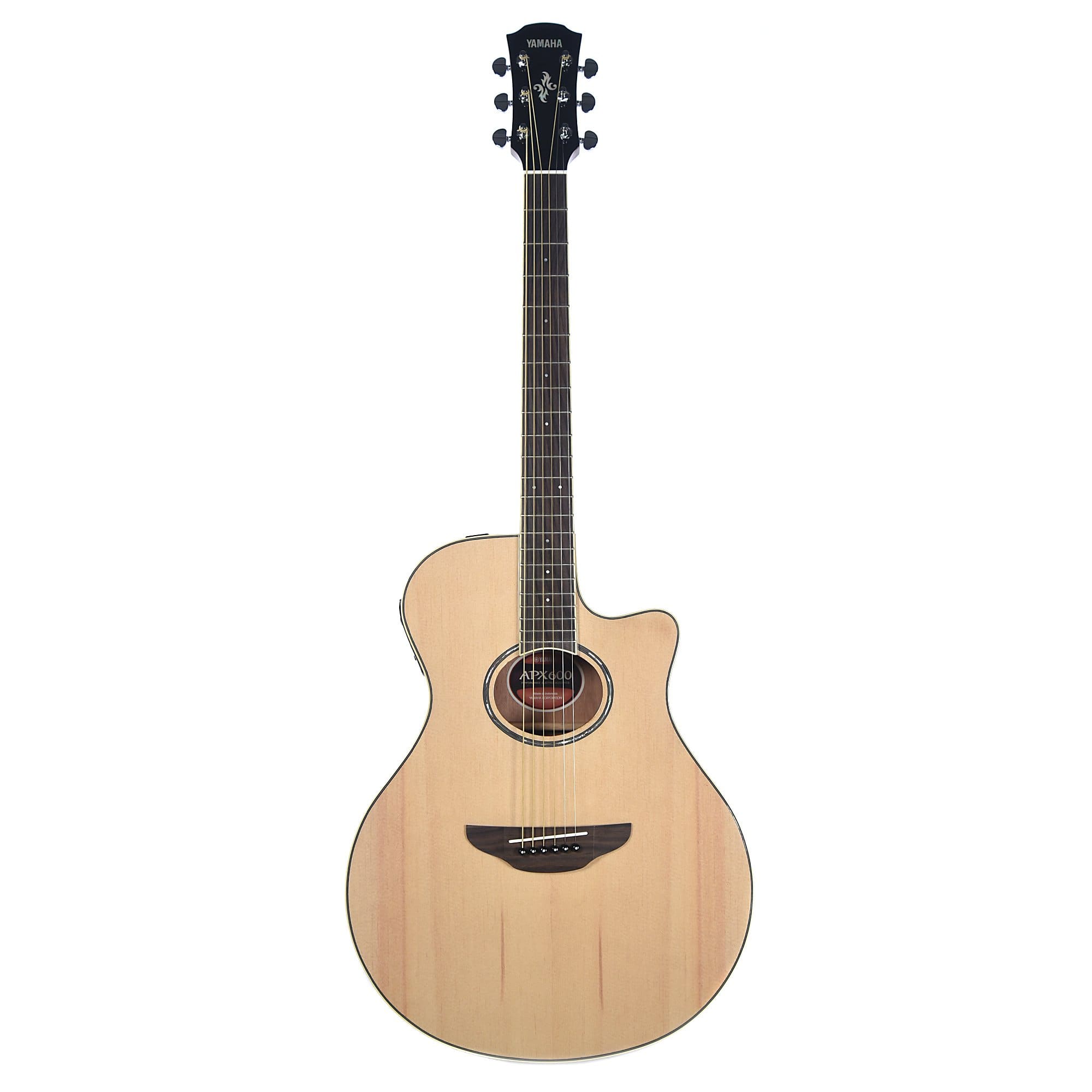 Yamaha APX600 Thinline Acoustic/Electric Guitar Natural Acoustic Guitars / Built-in Electronics