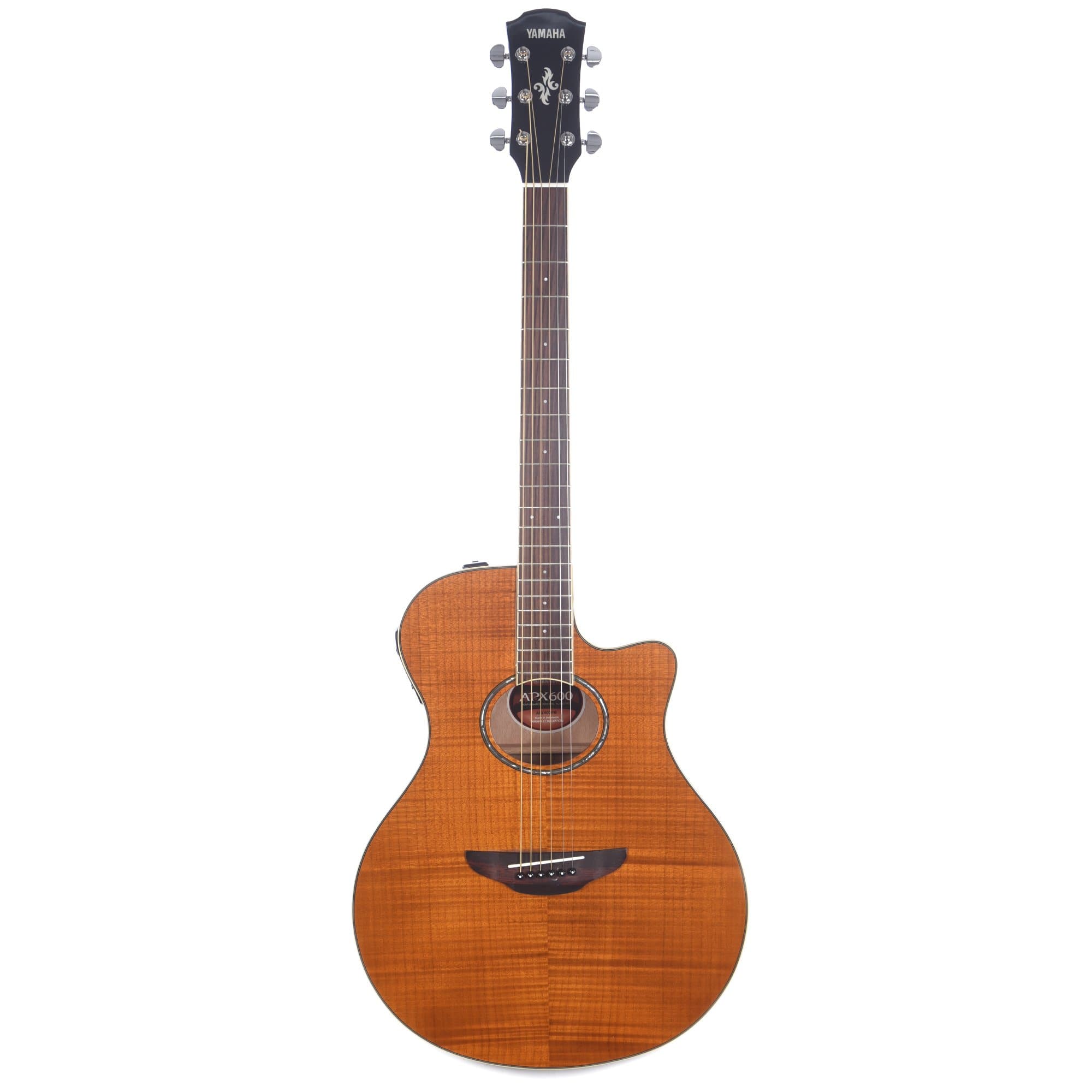 Yamaha APX600FM Flame Maple Amber Acoustic-Electric Guitar Acoustic Guitars / Built-in Electronics