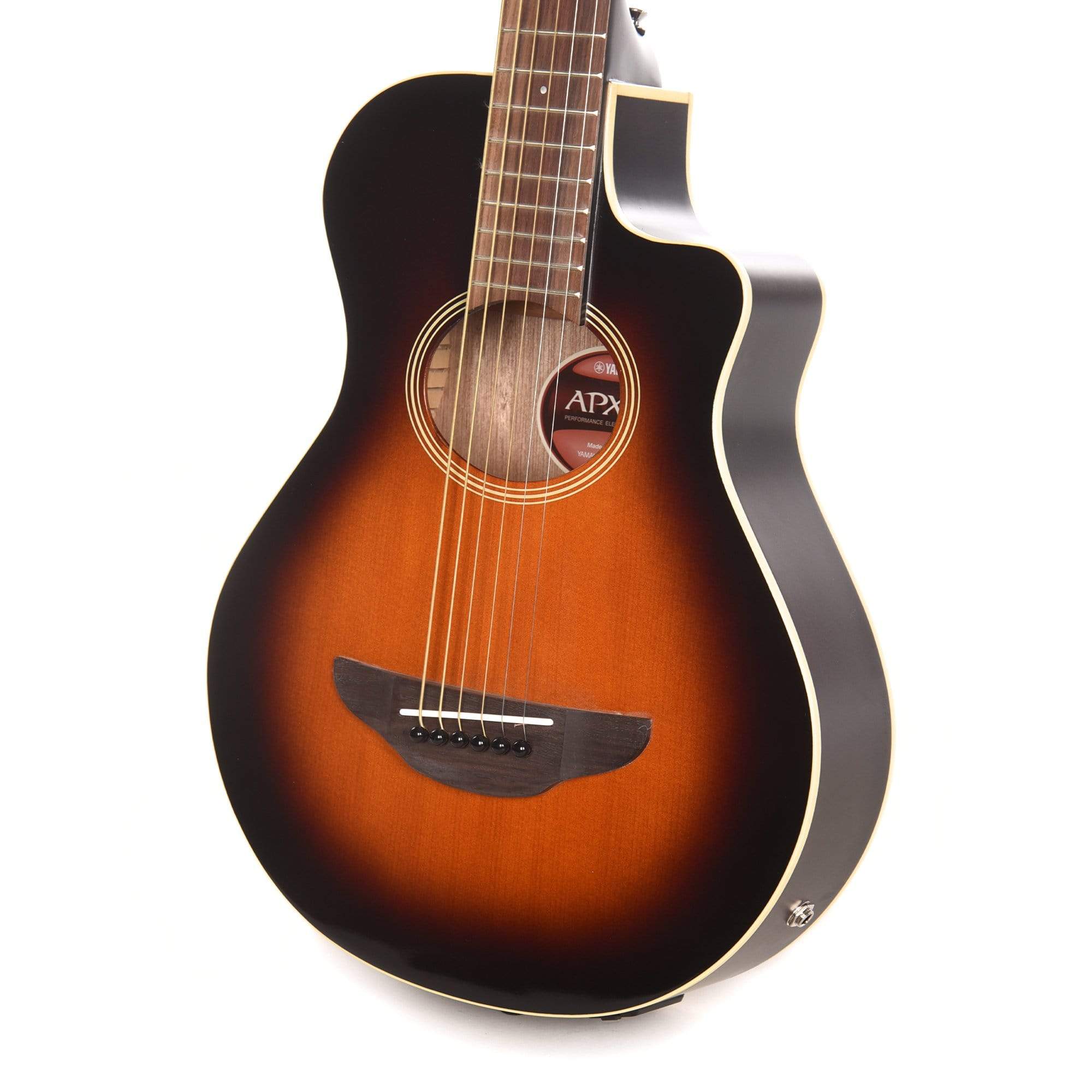 Yamaha APXT2 3/4-Size Thinline Spruce/Meranti Old Violin Sunburst w/Pickup Acoustic Guitars / Built-in Electronics