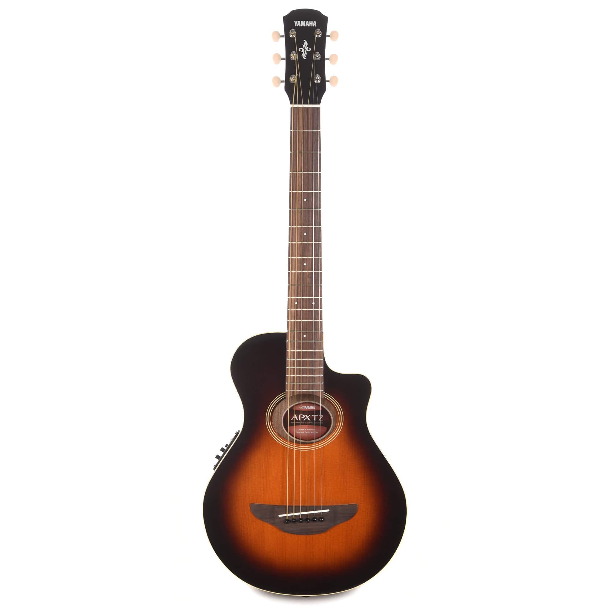 Yamaha APXT2 3/4-Size Thinline Spruce/Meranti Old Violin Sunburst w/Pickup Acoustic Guitars / Built-in Electronics