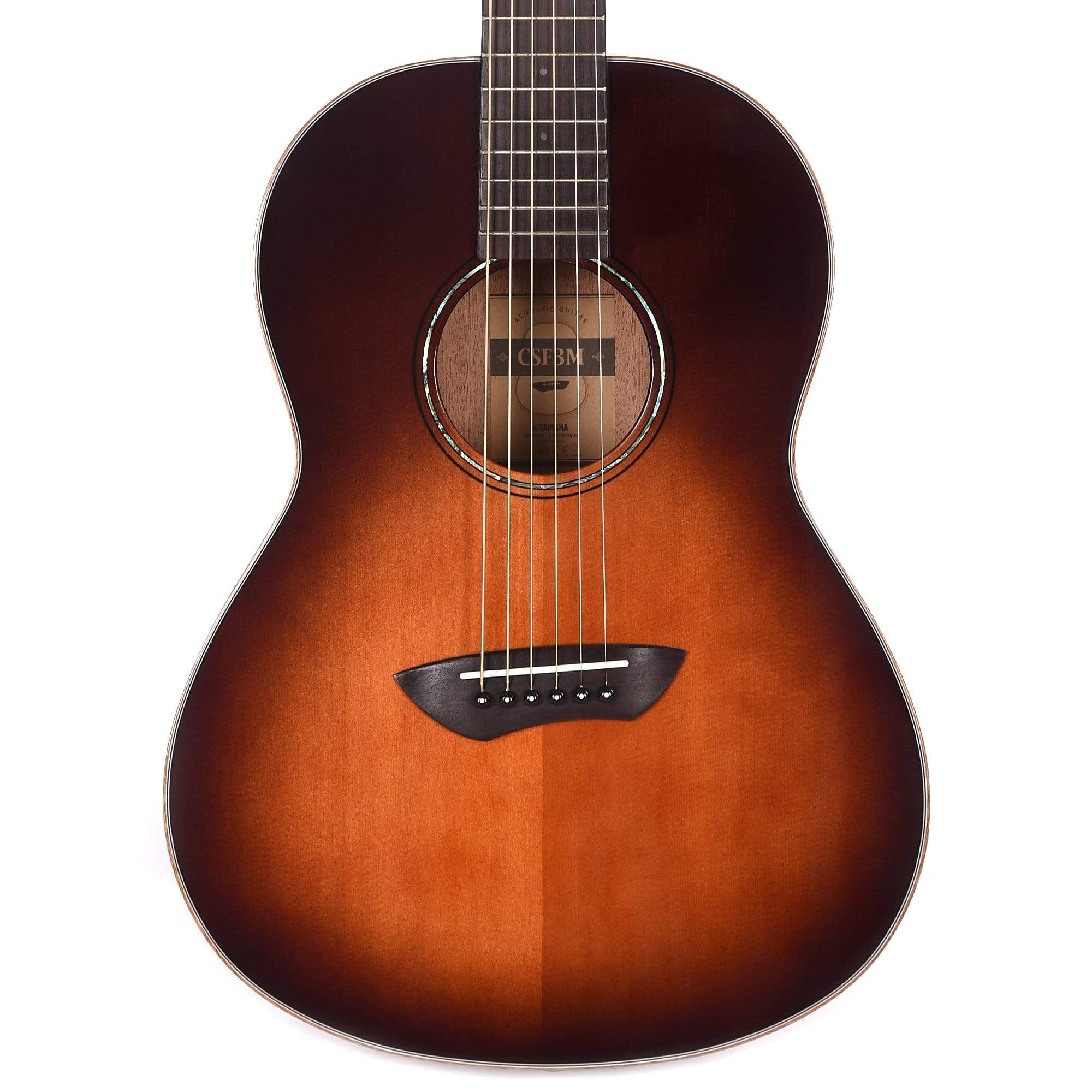 Yamaha CSF3M Parlor Acoustic/Electric Guitar Tobacco Sunburst