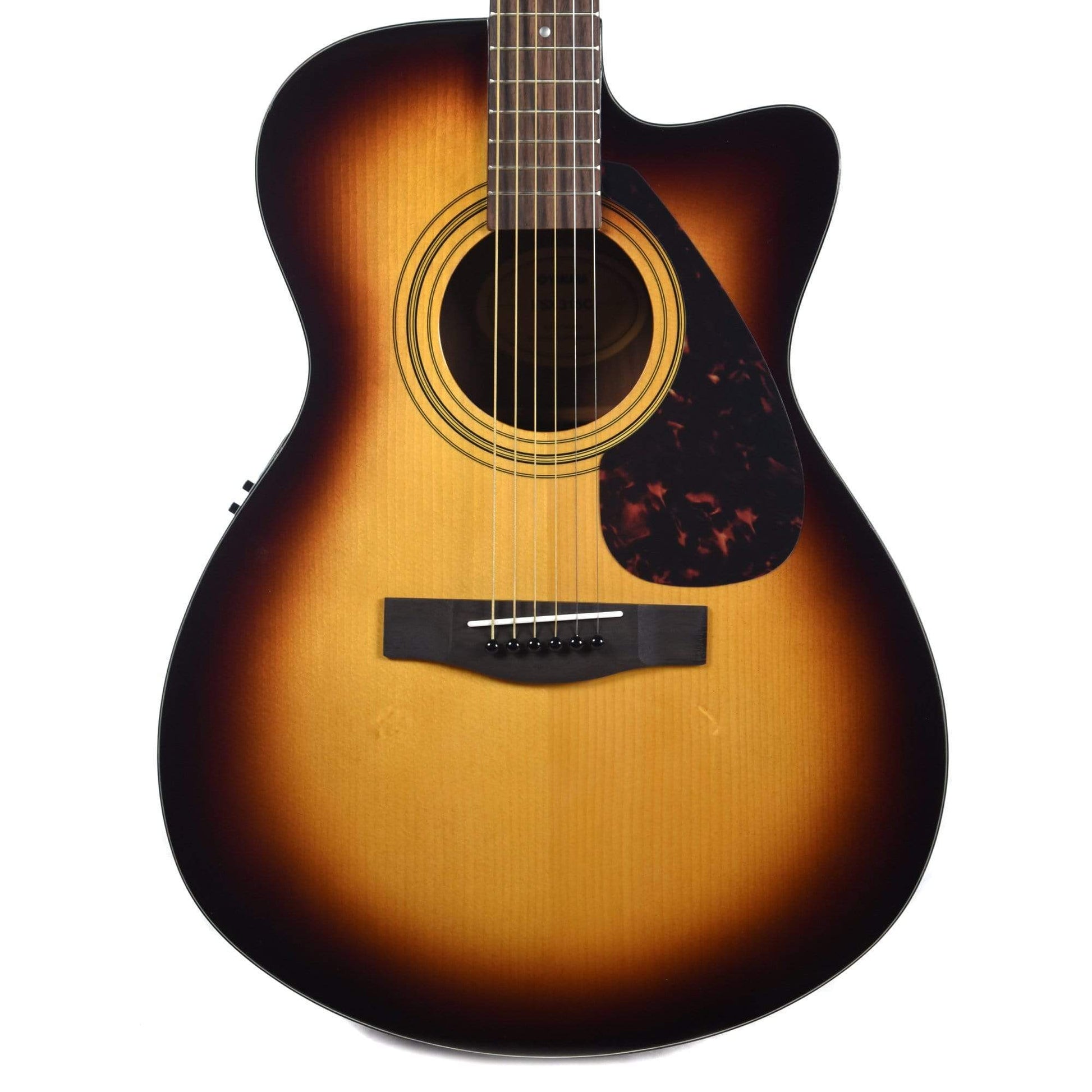 Yamaha FSX315C Cutaway Acoustic Electric Guitar Tobacco Brown Sunburst Acoustic Guitars / Built-in Electronics