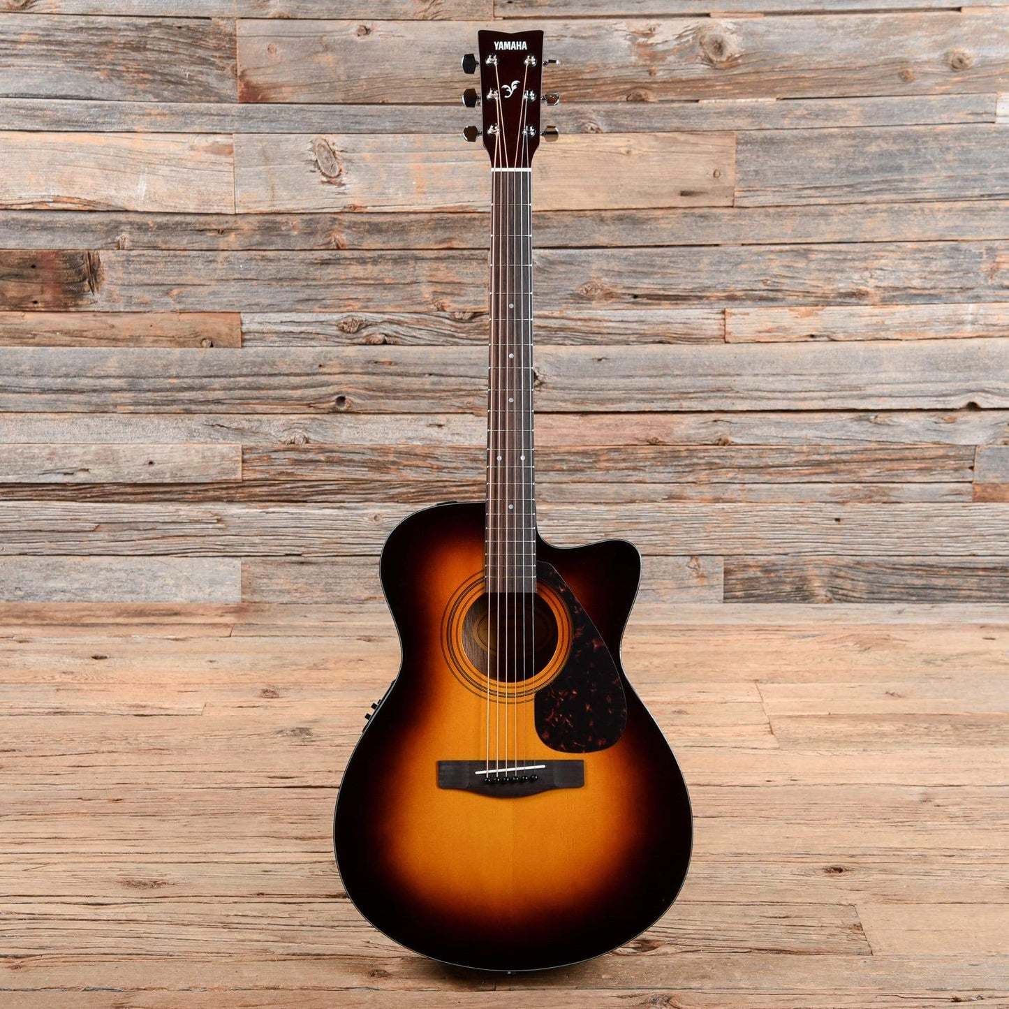 Yamaha FSX315C Cutaway Acoustic Electric Guitar Tobacco Brown Sunburst Acoustic Guitars / Built-in Electronics