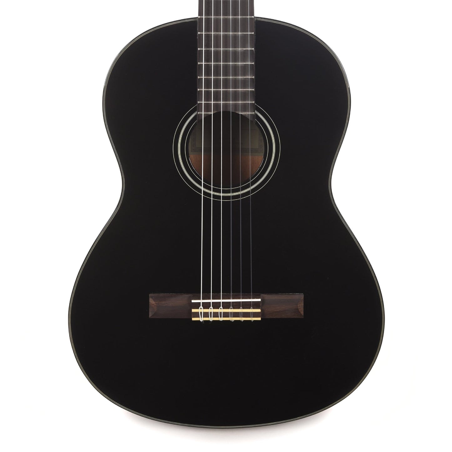 Yamaha Full Size Student Nylon Acoustic Guitar Black Acoustic Guitars / Classical