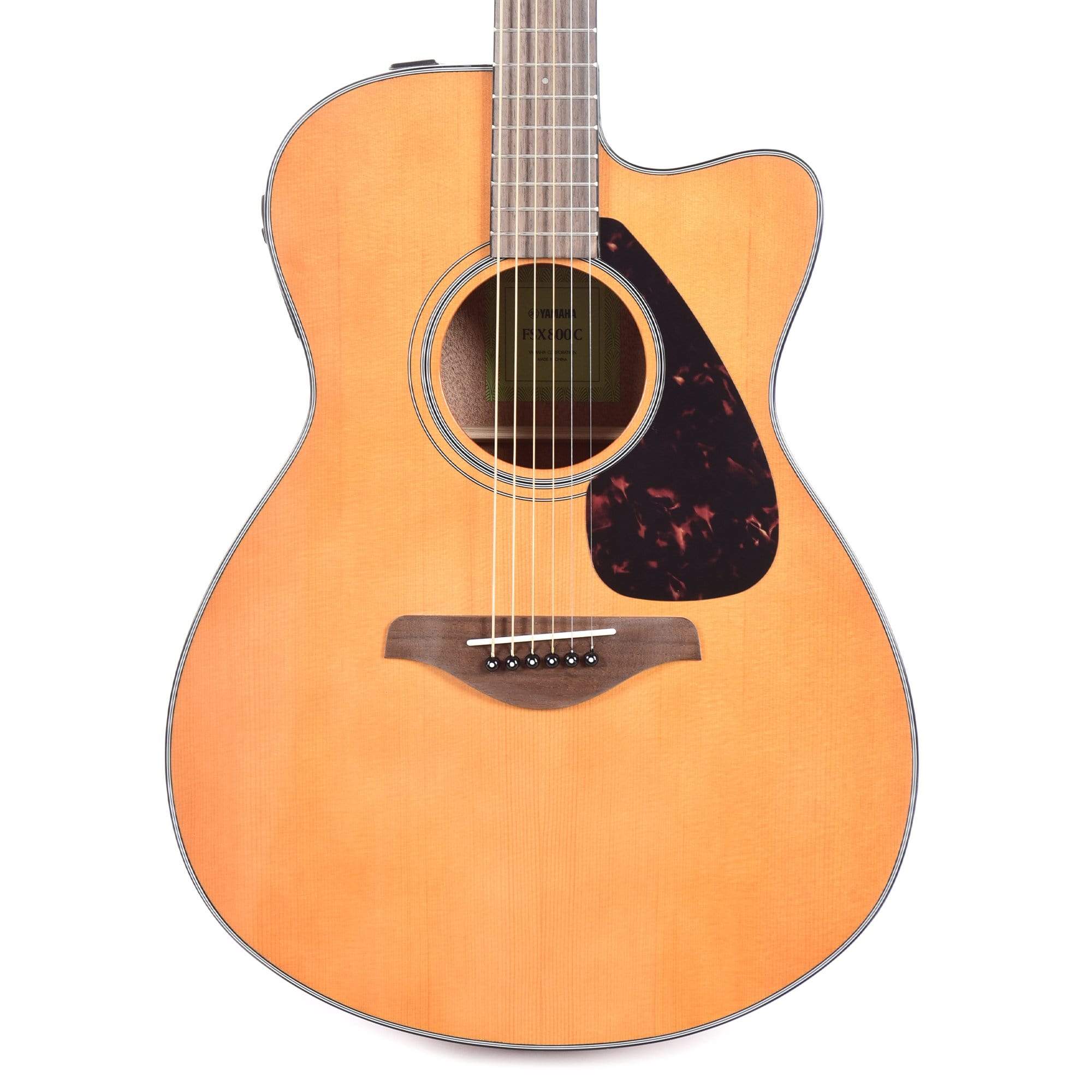 Yamaha FSX800C Concert Acoustic Electric Vintage Natural Acoustic Guitars / Concert