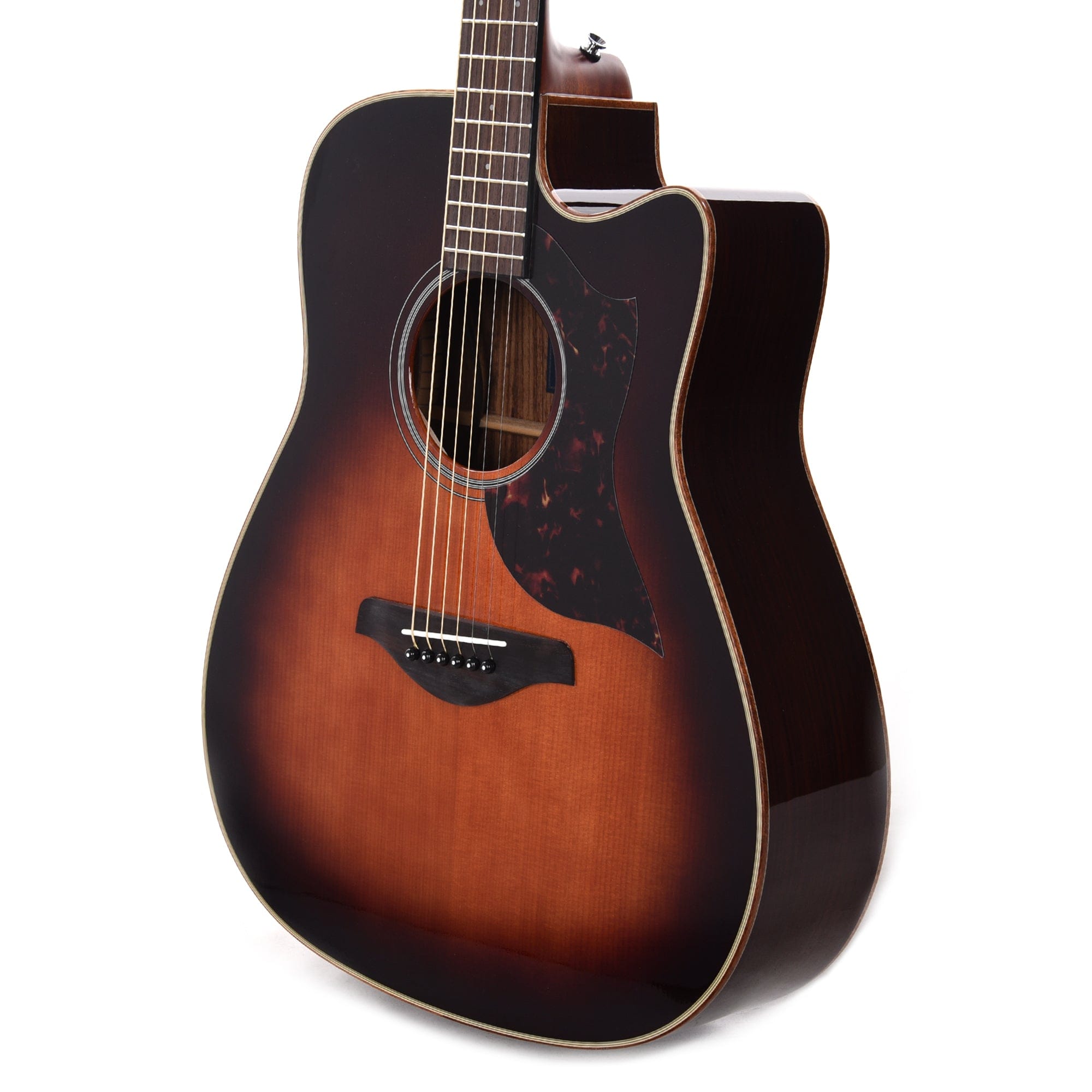 Yamaha A Series A1R Acoustic-Electric Sitka/Rosewood Tobacco Brown Sunburst Acoustic Guitars / Dreadnought