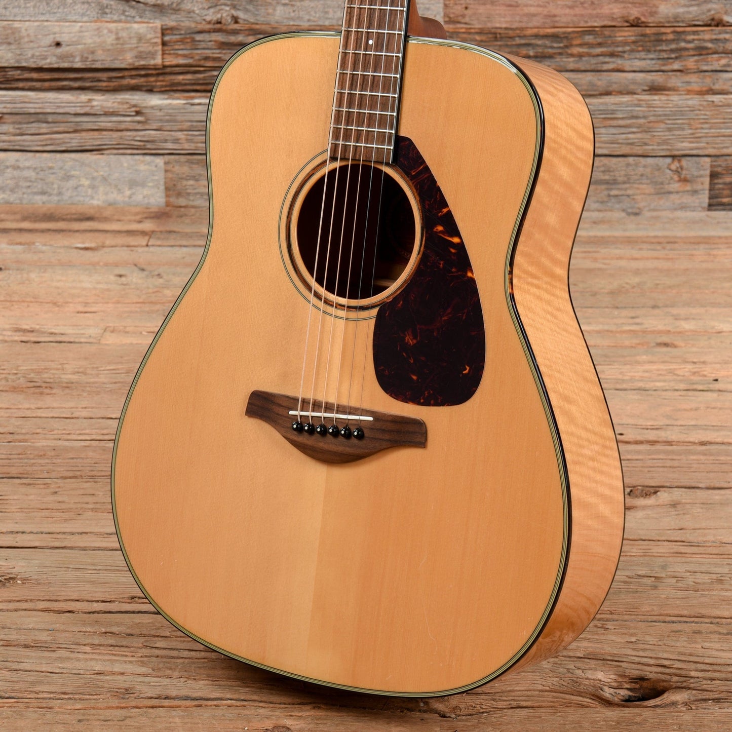 Yamaha FG750S Natural Acoustic Guitars / Dreadnought