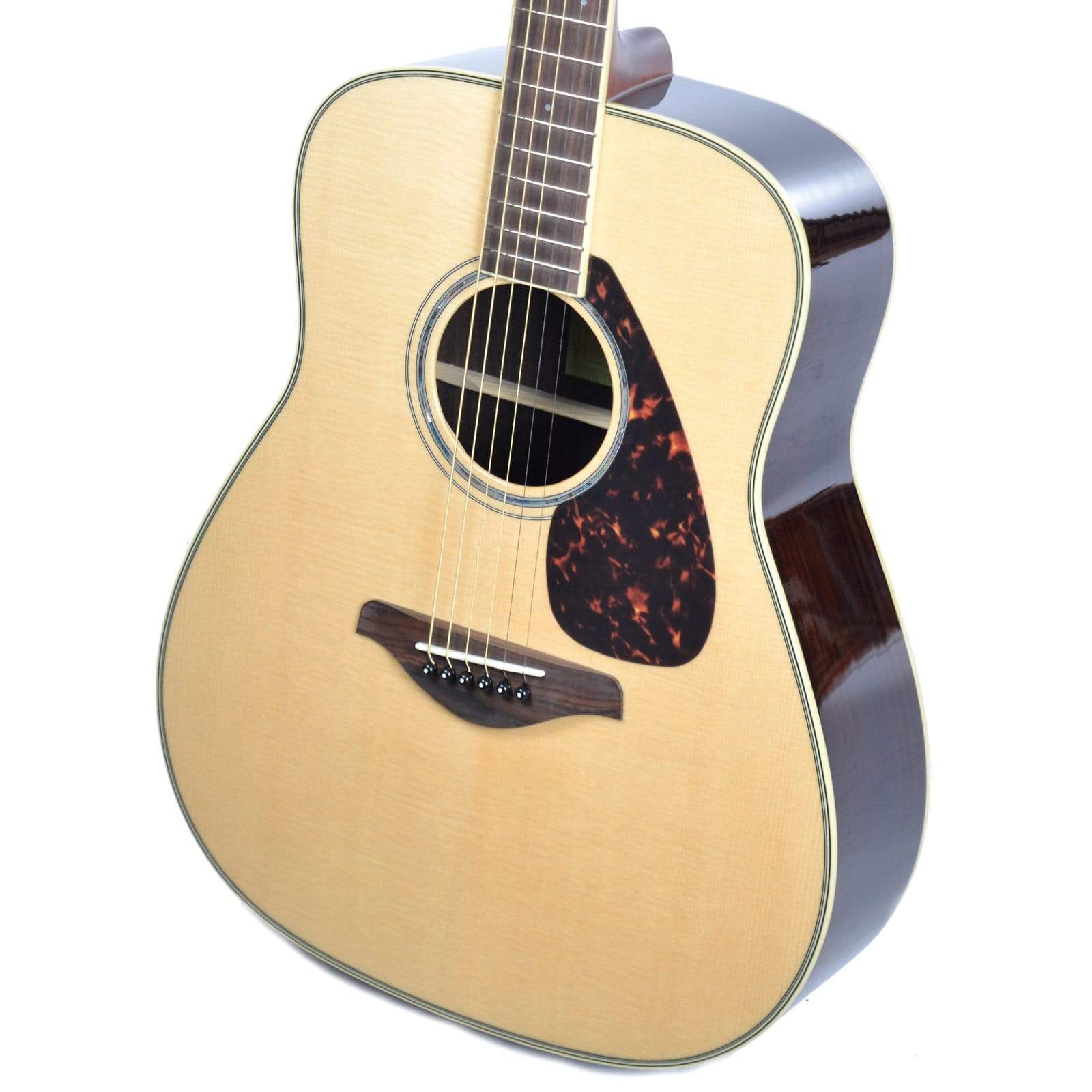 Yamaha FG830 Folk Acoustic Natural Acoustic Guitars / Dreadnought