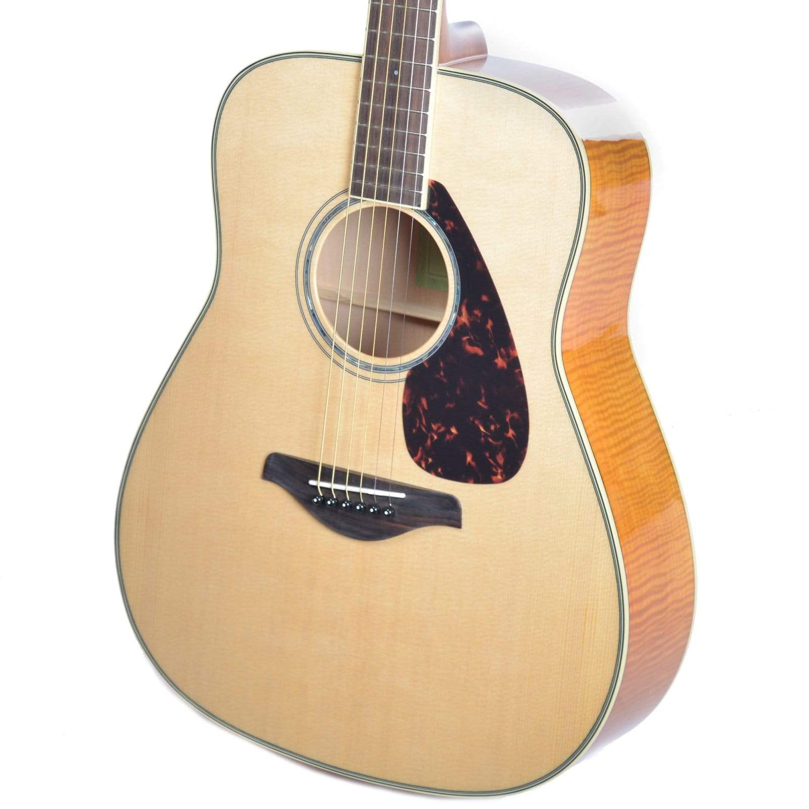 Yamaha FG840 Acoustic Natural Acoustic Guitars / Dreadnought