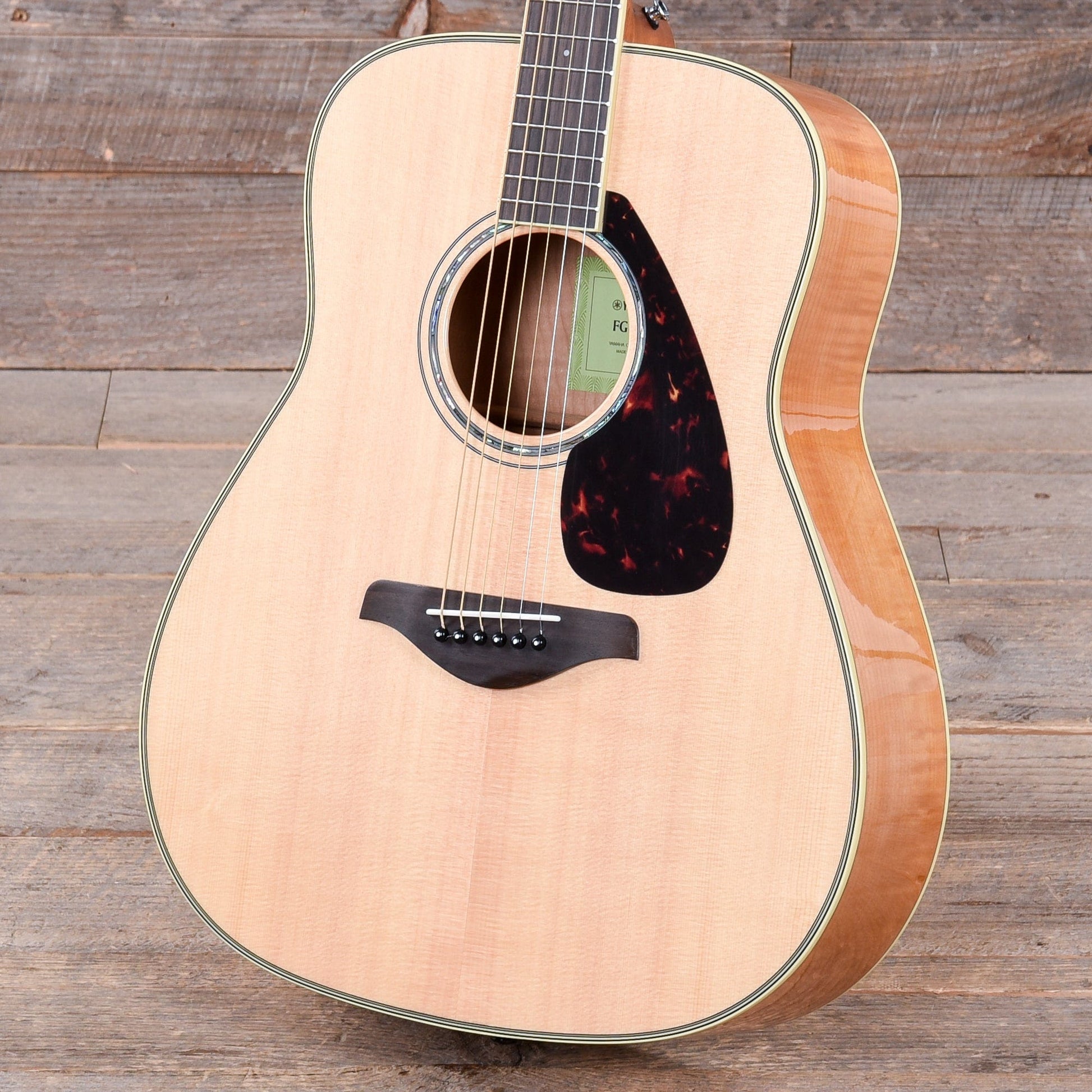 Yamaha FG840 Acoustic Natural Acoustic Guitars / Dreadnought