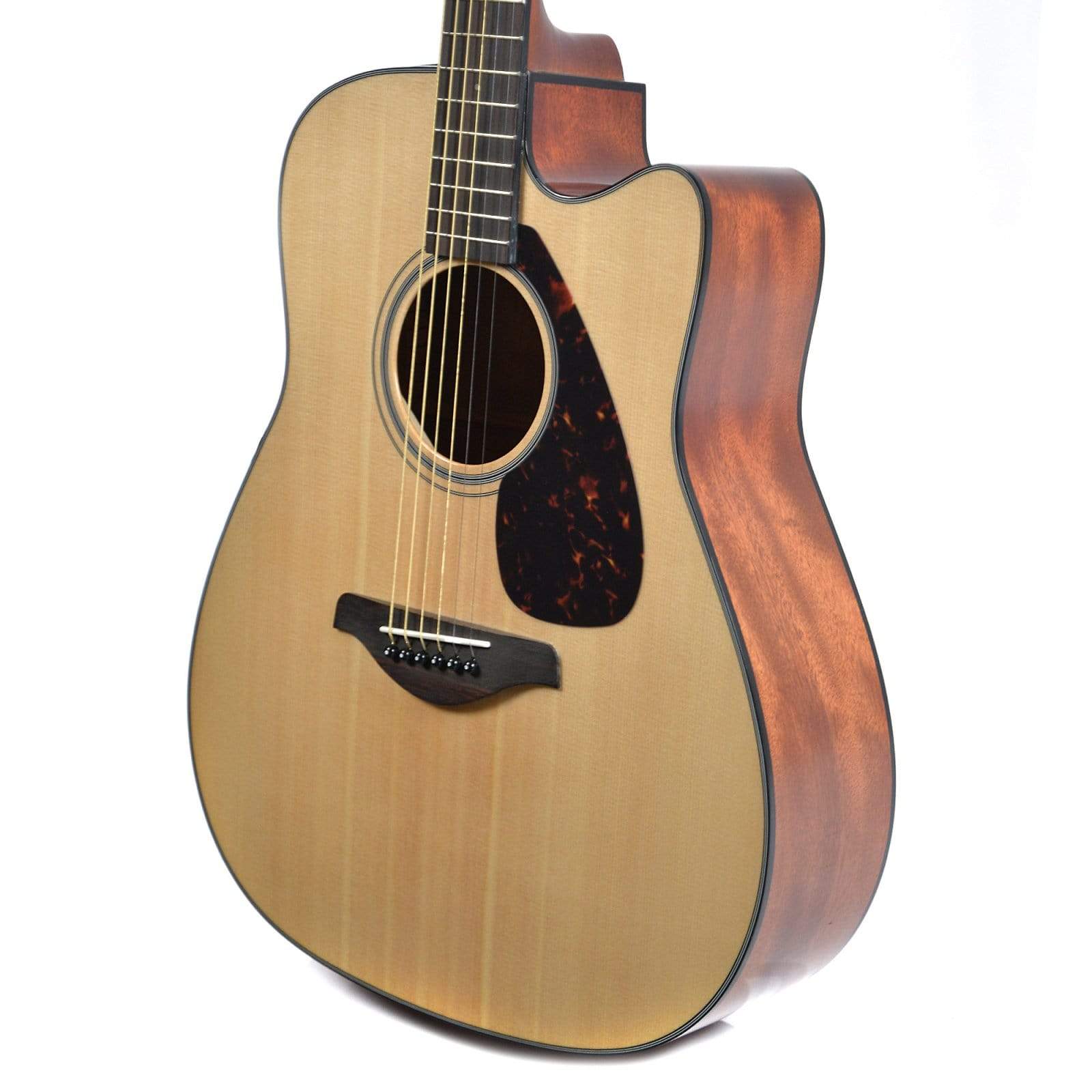 Yamaha FGX800C Folk Cutaway Acoustic-Electric Natural Acoustic Guitars / Dreadnought