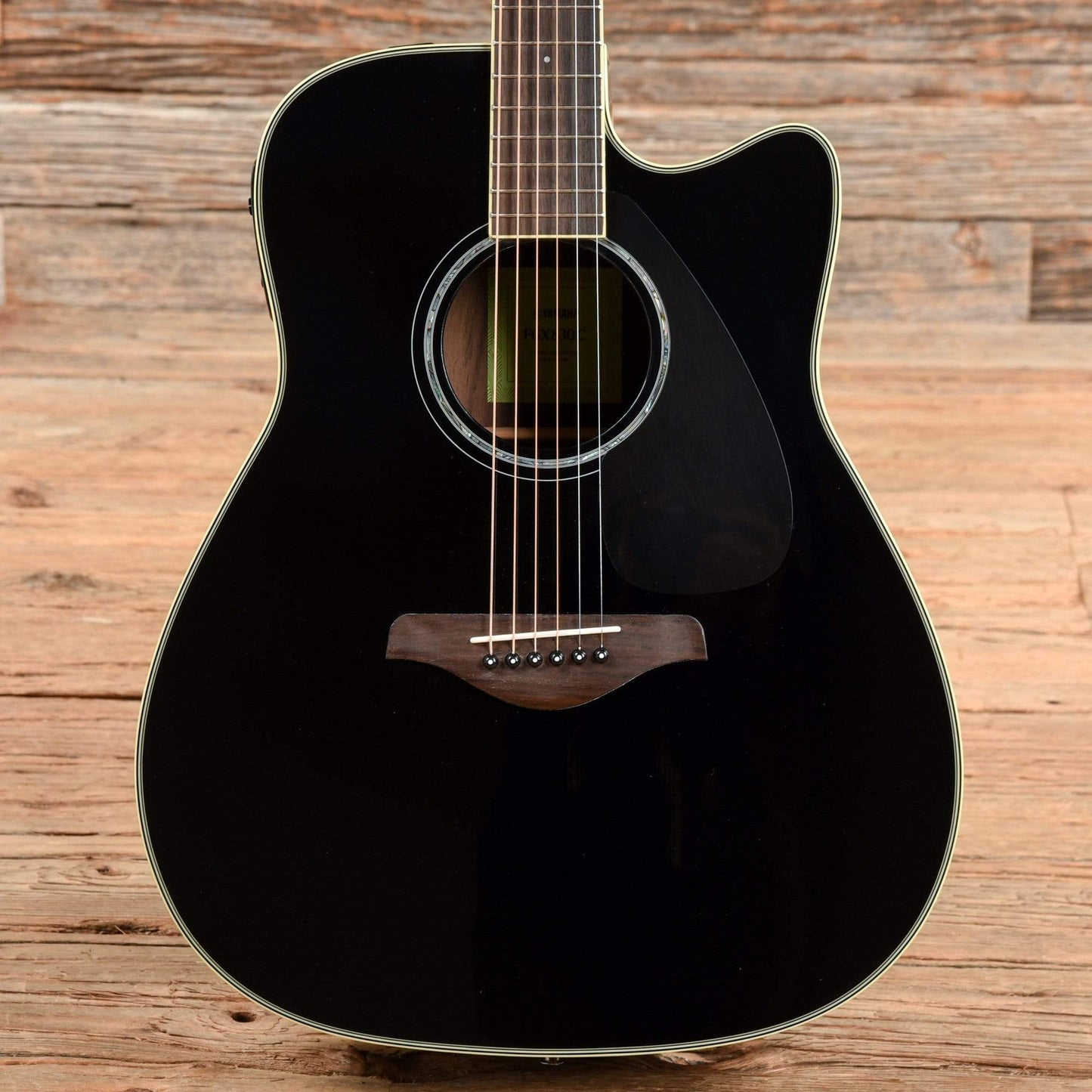 Yamaha FGX830C Black 2021 Acoustic Guitars / Dreadnought