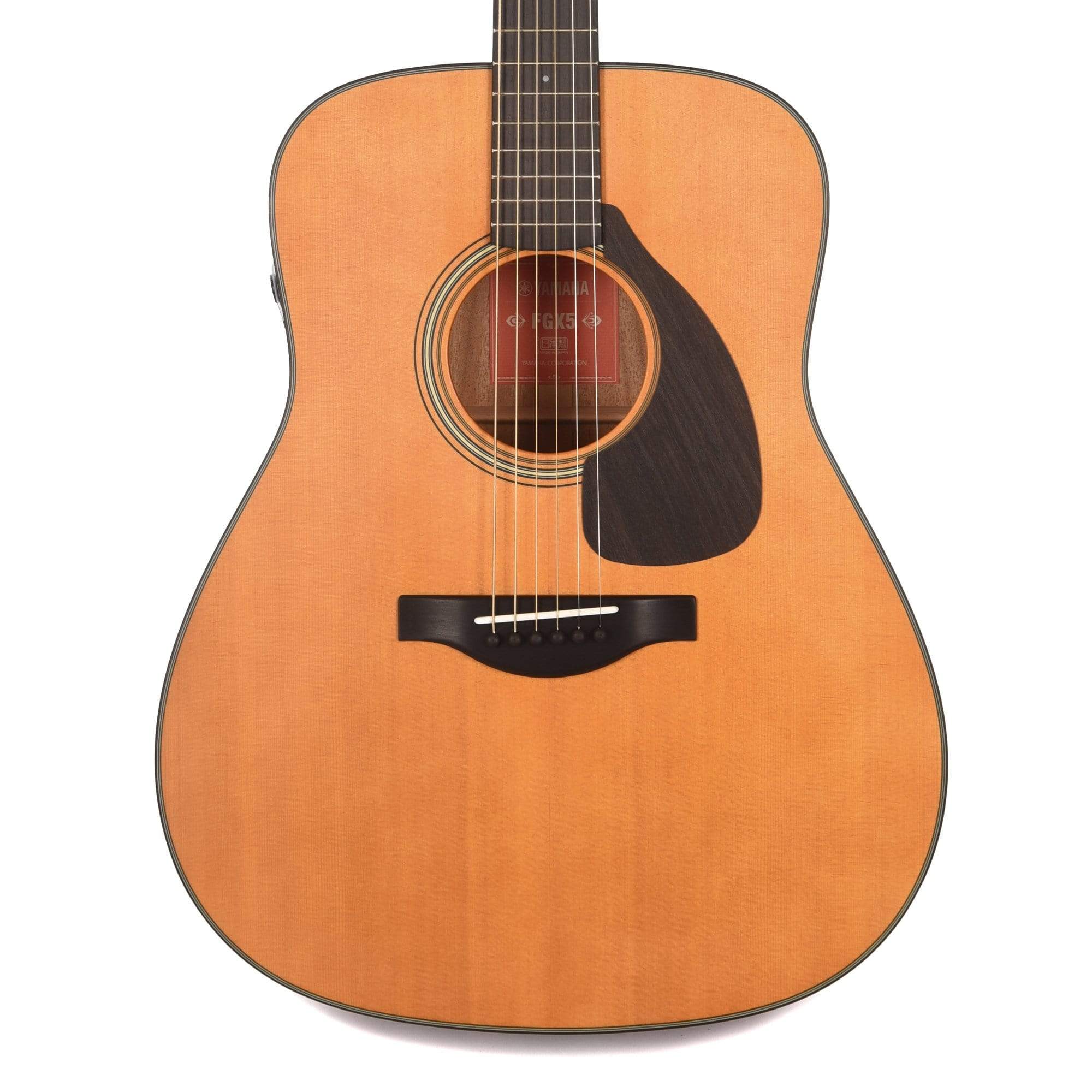 Yamaha Red Label FGX5 Natural w/Atmosfeel Pickup System Acoustic Guitars / OM and Auditorium