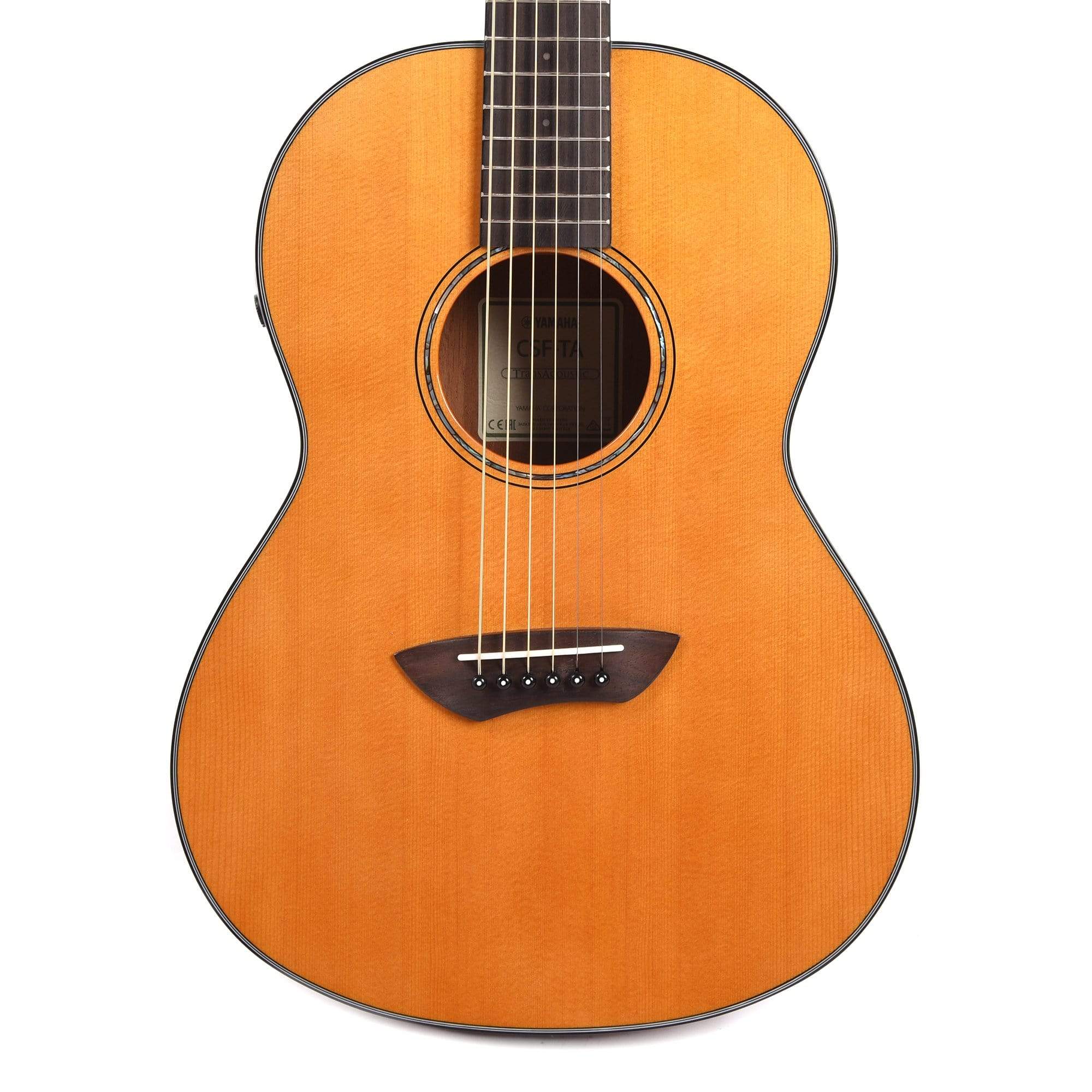 Yamaha CSF TransAcoustic Parlor Acoustic Guitar Acoustic Guitars / Parlor