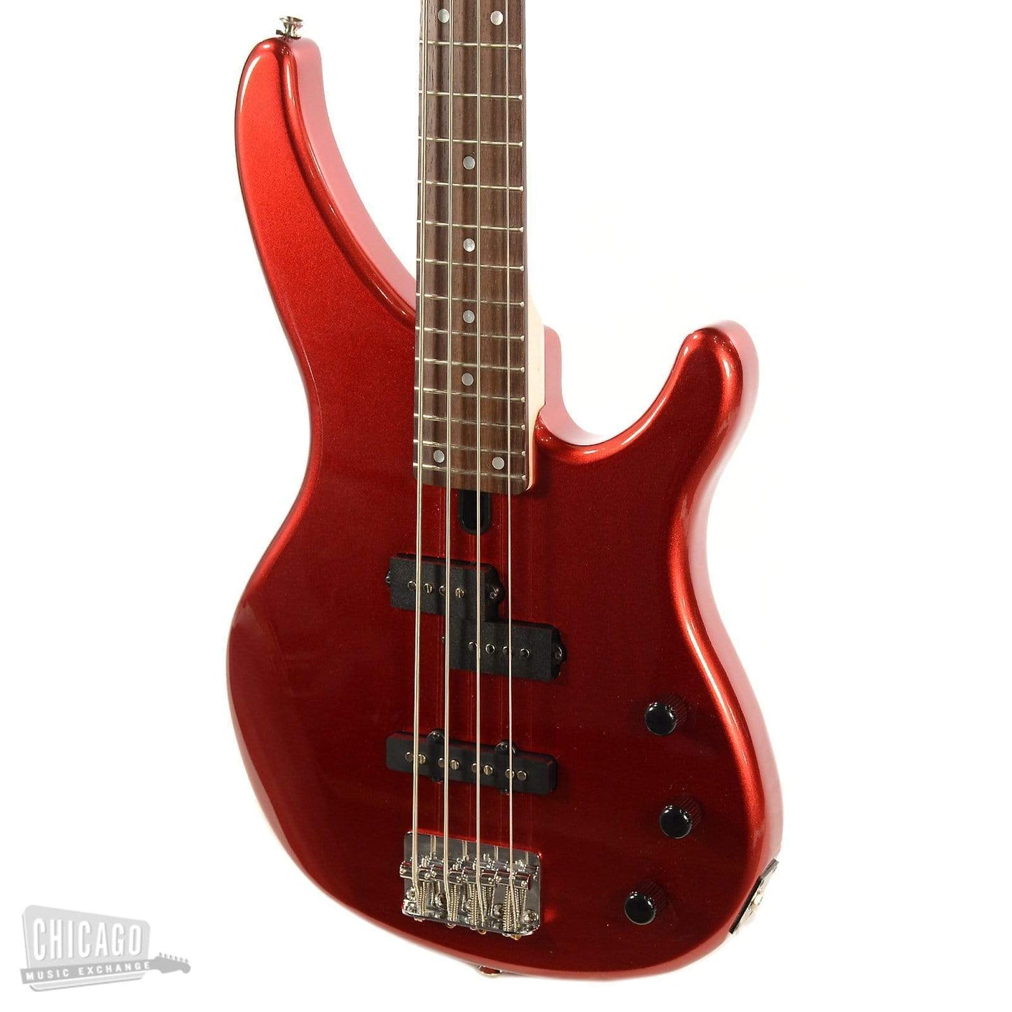 Yamaha TRBX174 Electric Bass Metallic Red Bass Guitars / 4-String