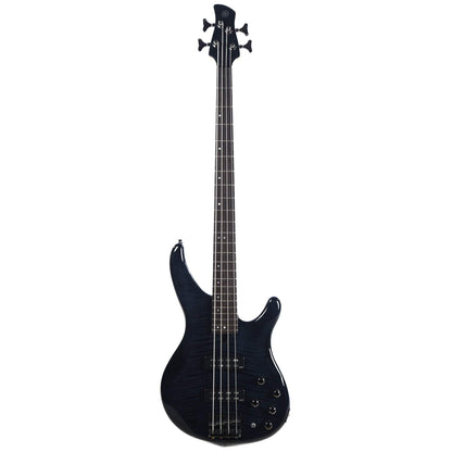 Yamaha TRBX604FM 4-String Bass Trans Black w/Flame Maple Top Bass Guitars / 4-String