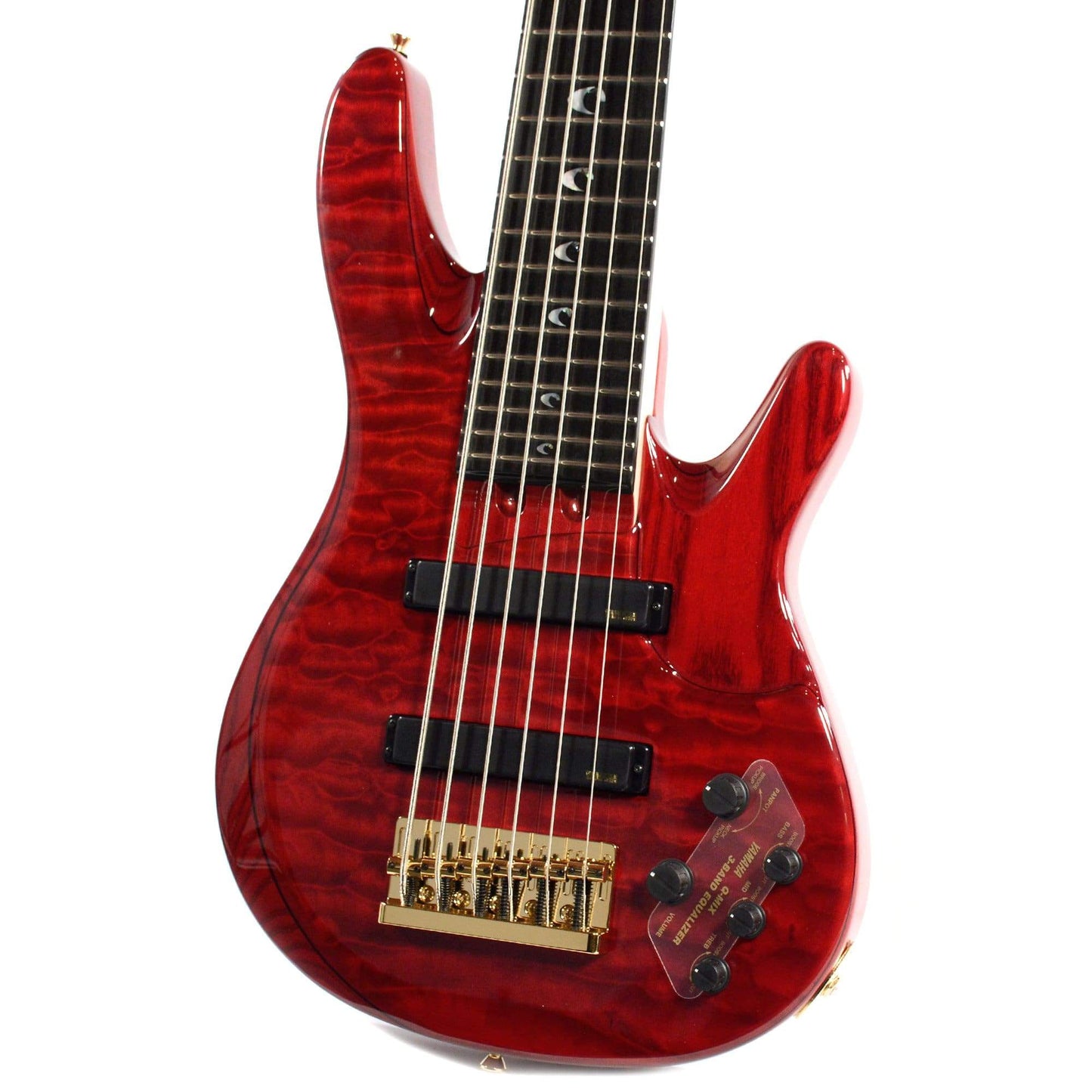 Yamaha John Patitucci Signature 6-String Bass Trans Red Bass Guitars / 5-String or More