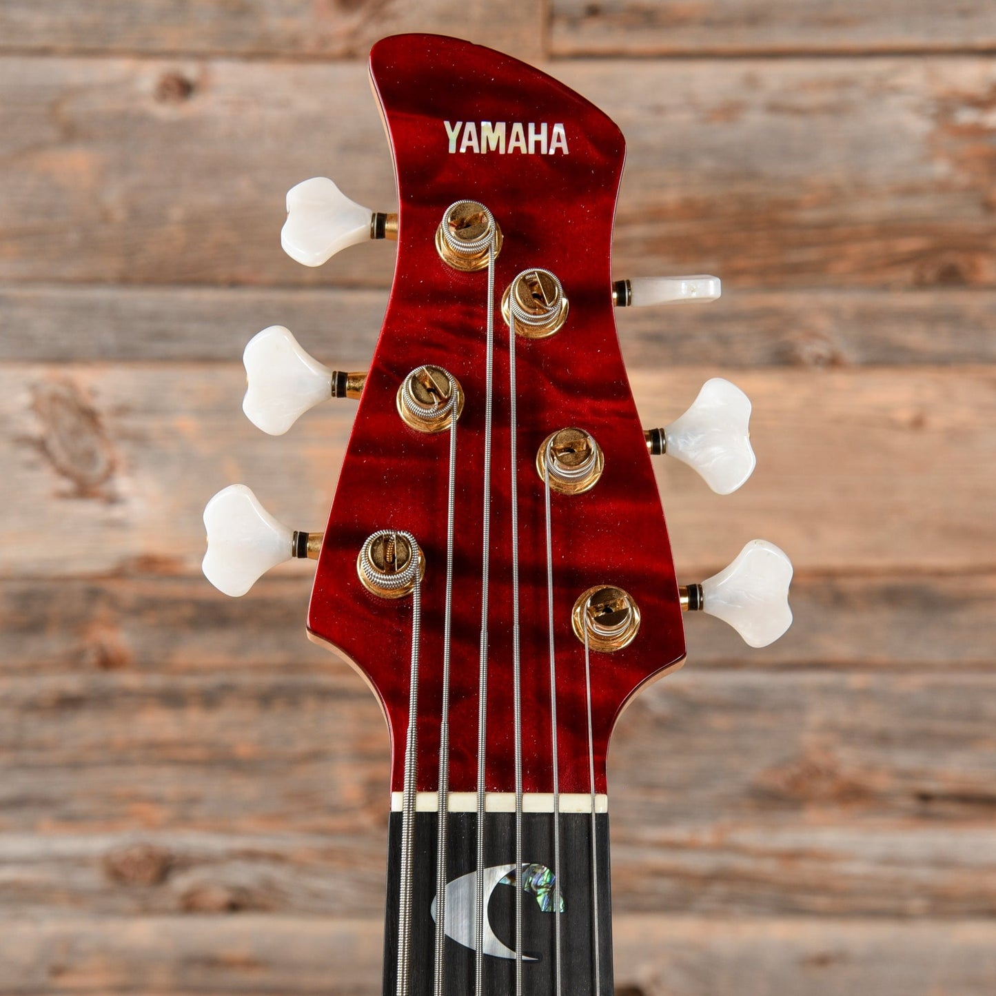 Yamaha TRB-JP2 John Patitucci Signature 6-String Bass Transparent Red Bass Guitars / 5-String or More