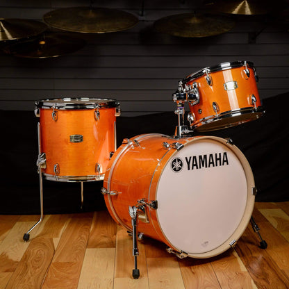 Yamaha Stage Custom Birch Bebop 12/14/18 3pc. Drum Kit Honey Amber Drums and Percussion / Acoustic Drums / Full Acoustic Kits