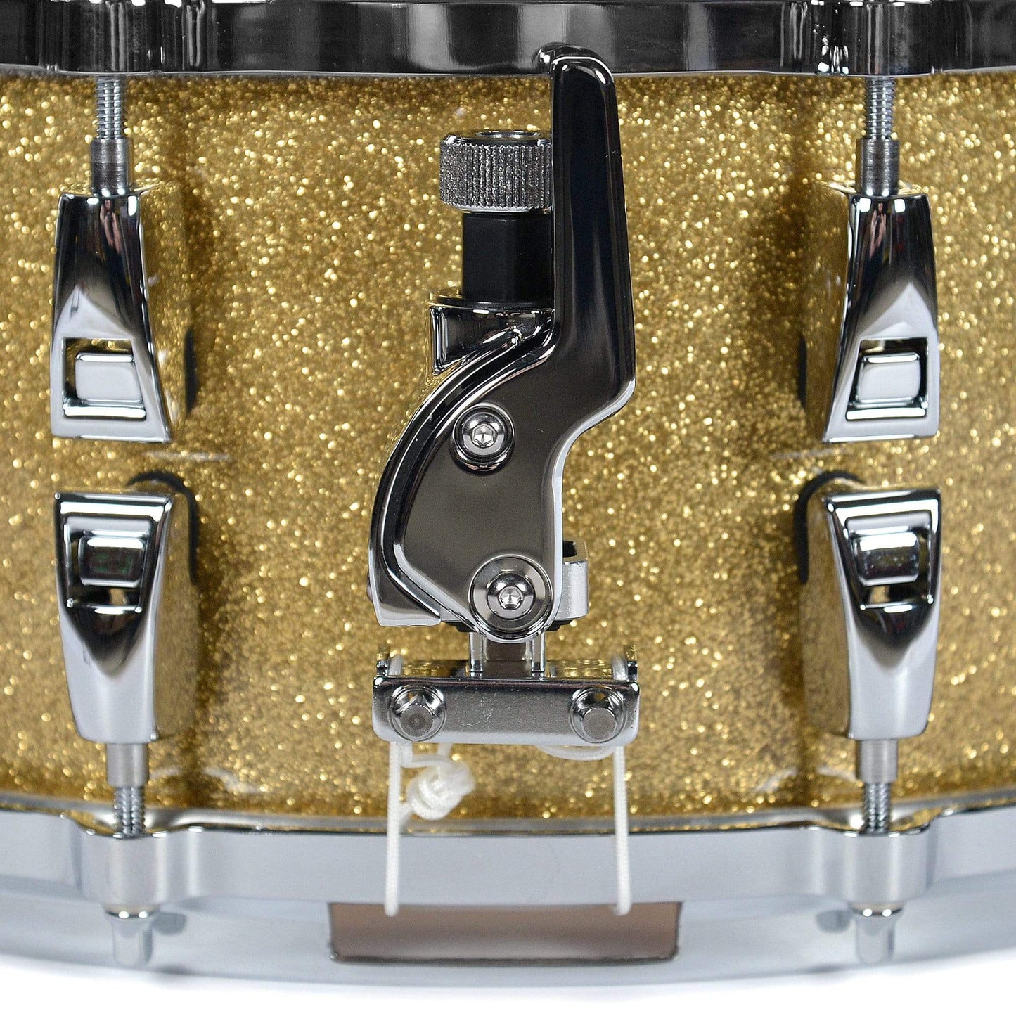 Yamaha 6x14 Absolute Hybrid Maple Snare Drum Gold Champagne Sparkle Drums and Percussion / Acoustic Drums / Snare