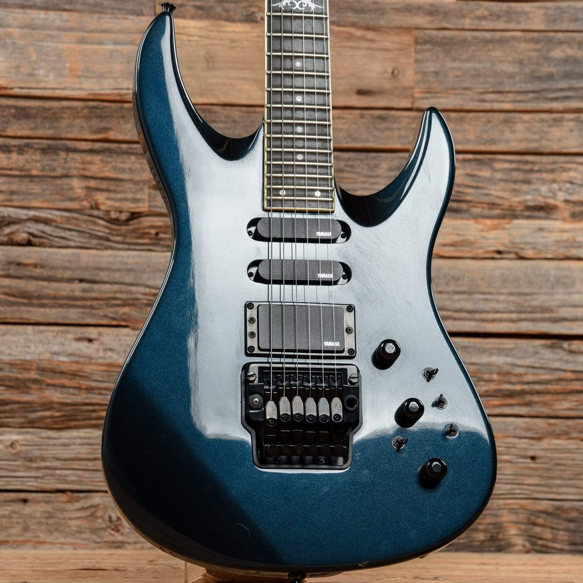 Yamaha RGX 1212A Gun Metallic Blue – Chicago Music Exchange