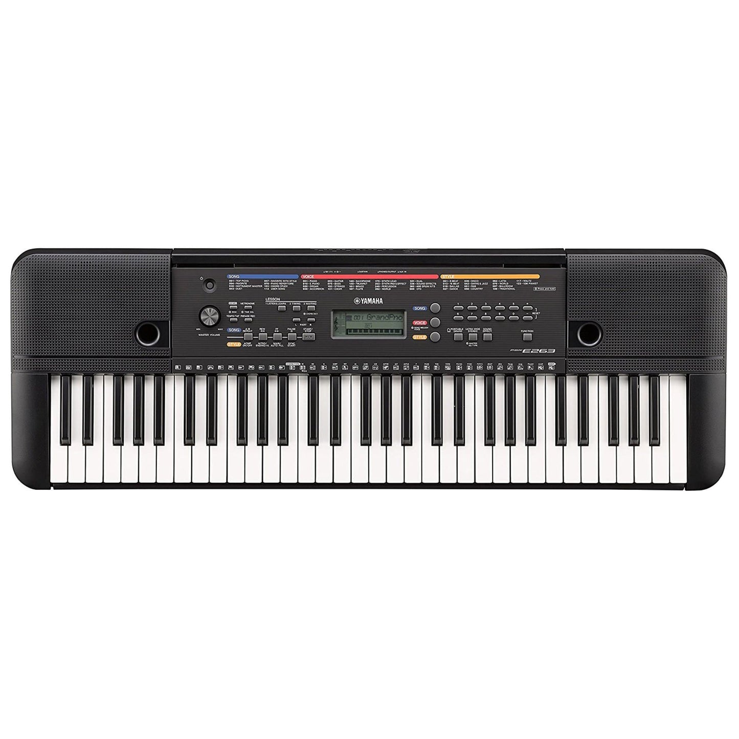 Yamaha PSR-E263 61-Key Portable Keyboard Keyboards and Synths / Digital Pianos